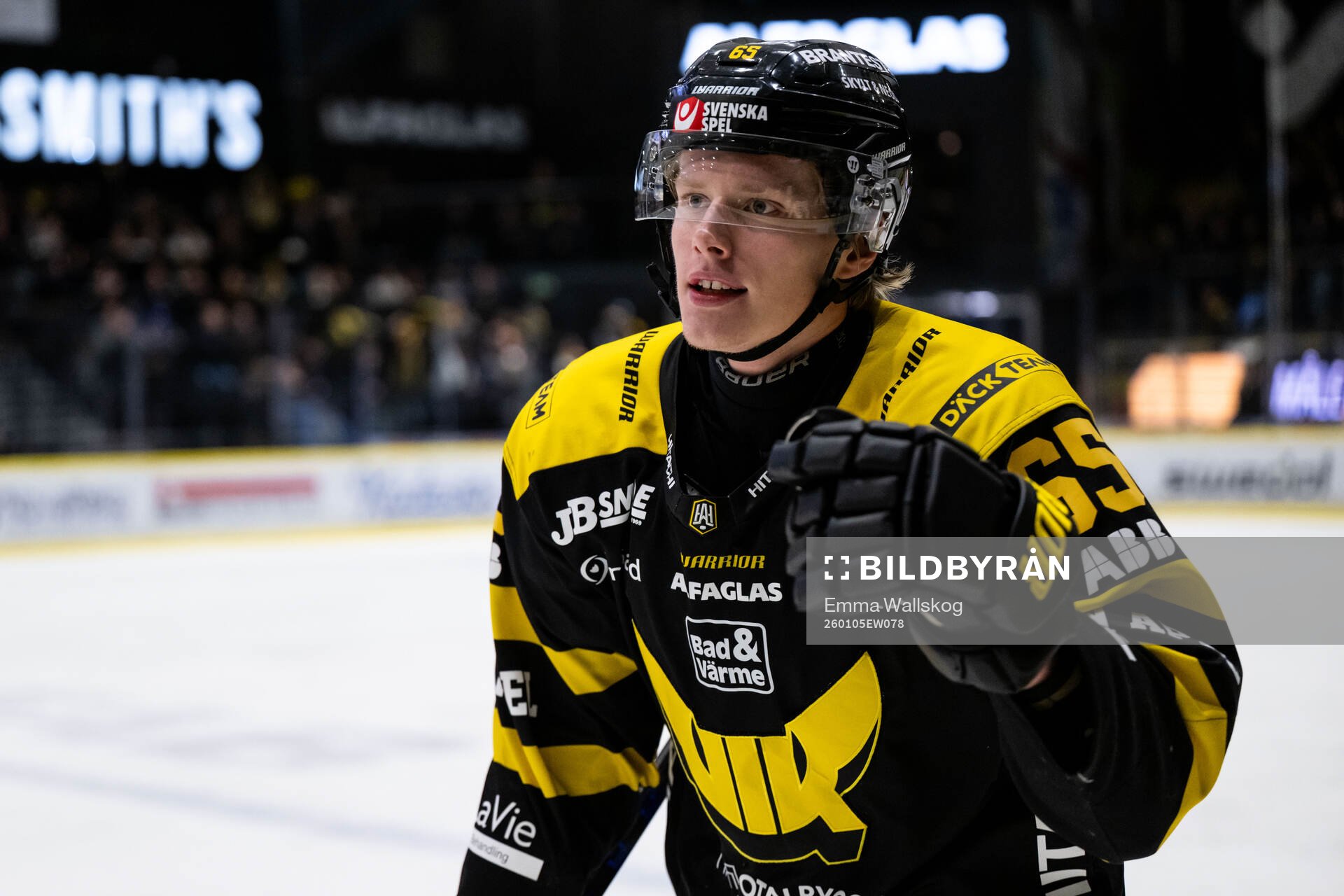 Västerås Karl Annborn jublar