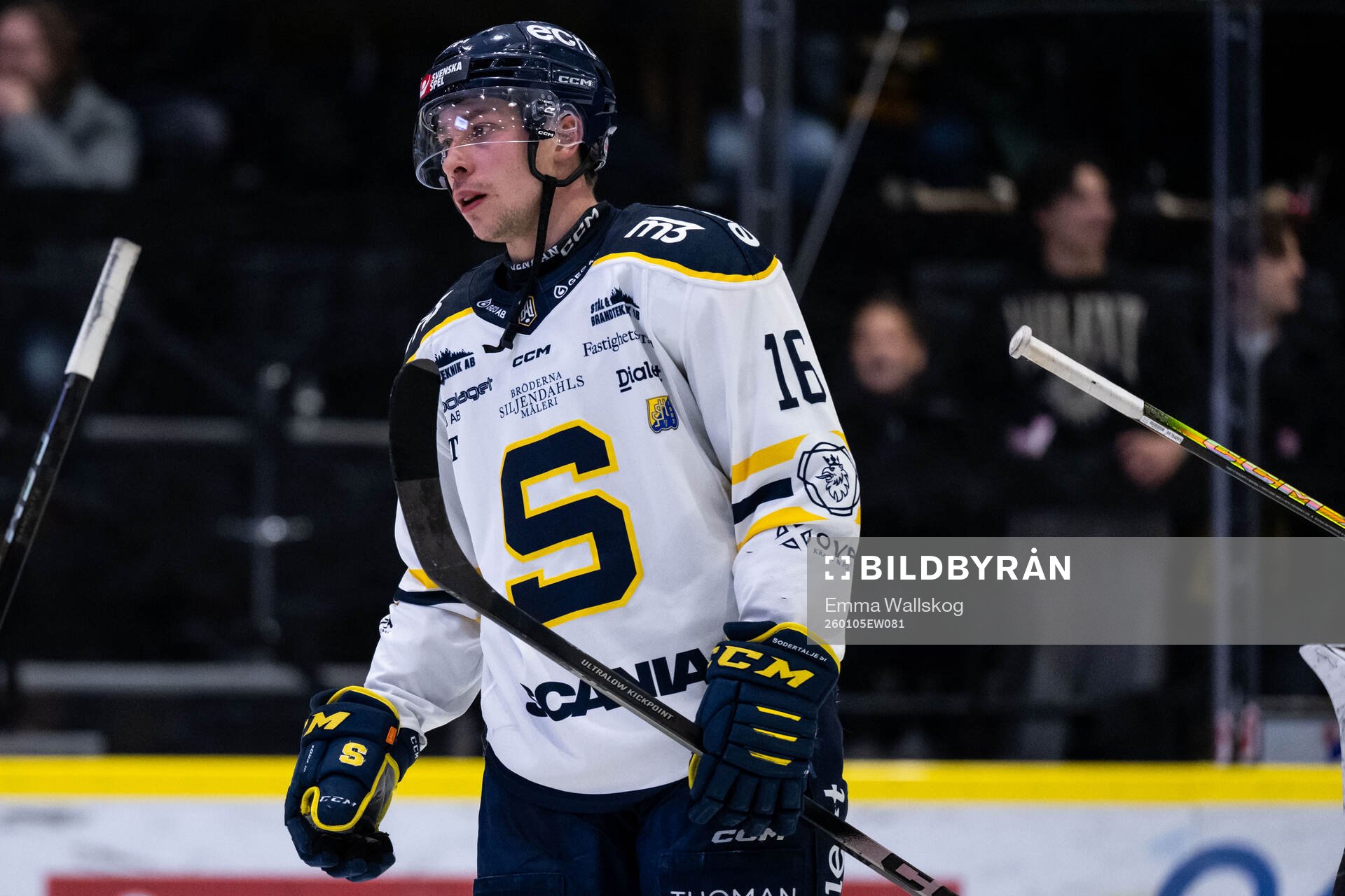 Södertäljes Filip Engarås deppar