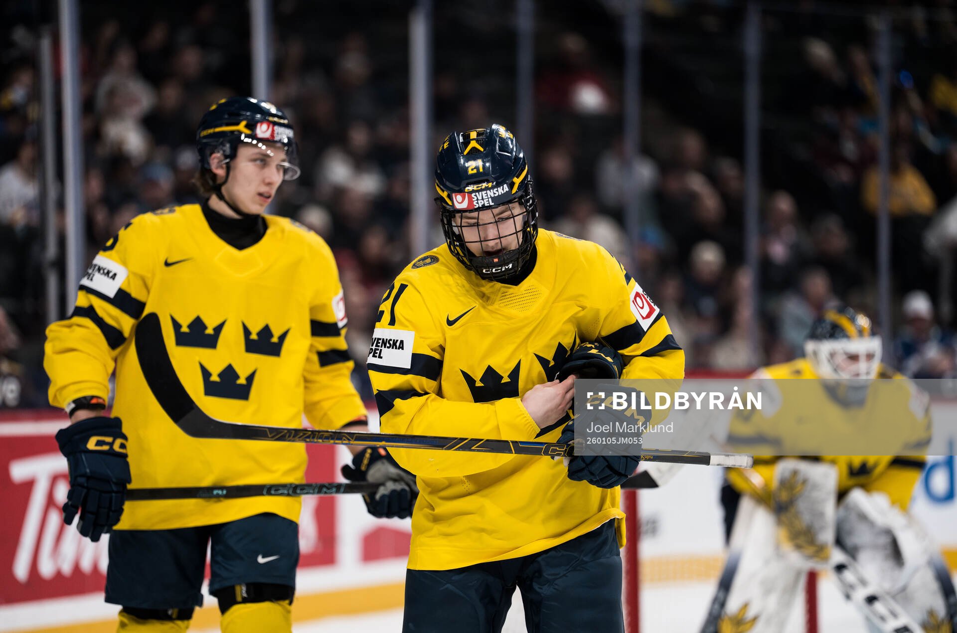 Sascha Boumedienne and Viggo Björck of Sweden
