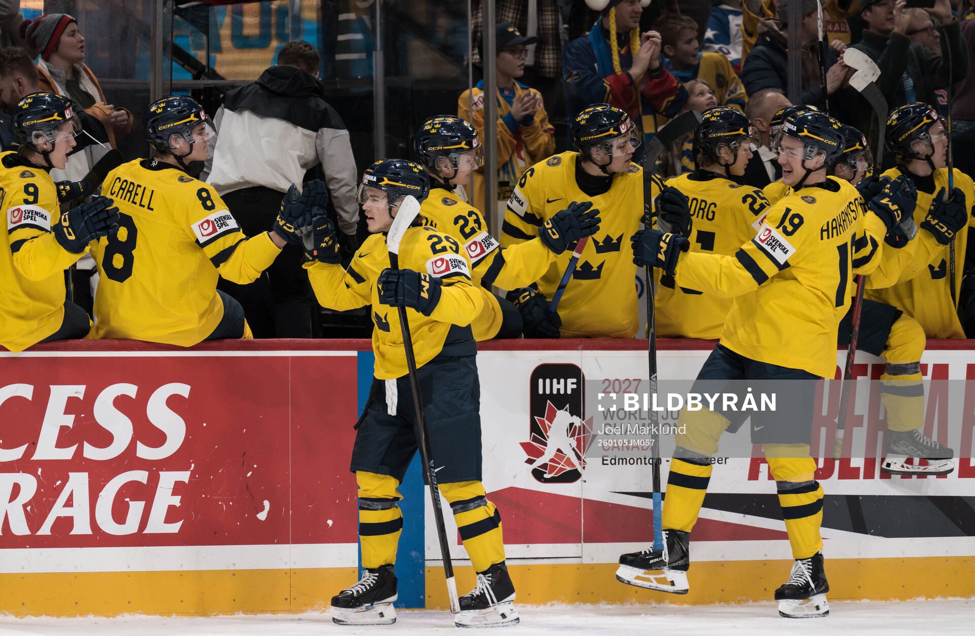 Casper Juustovaara Karlsson and William Håkansson of