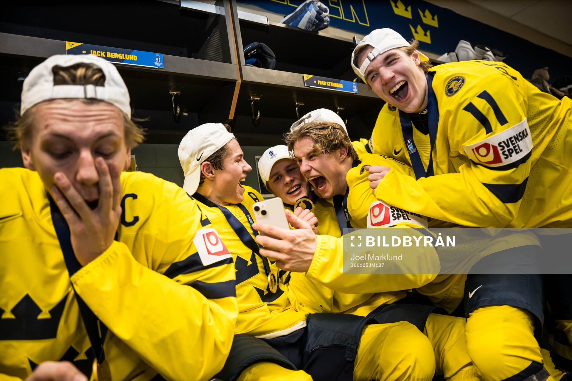 Anton Frondell, Leo Sahlin Wallenius, Ivar Stenberg, Alfons
