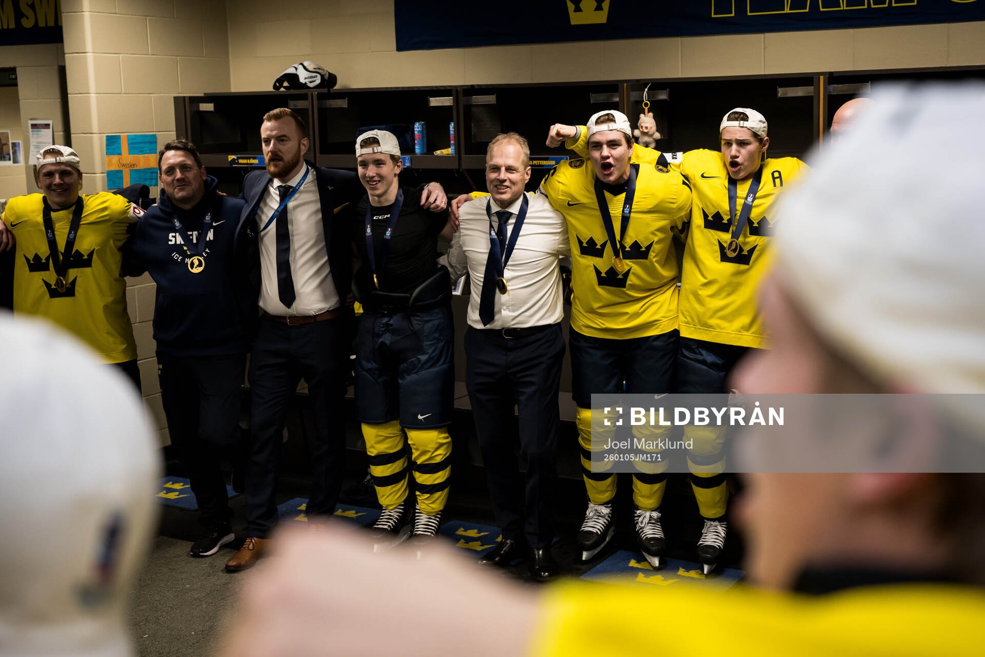 Viggo Björck, Head coach Magnus Hävelid, Anton Frondell