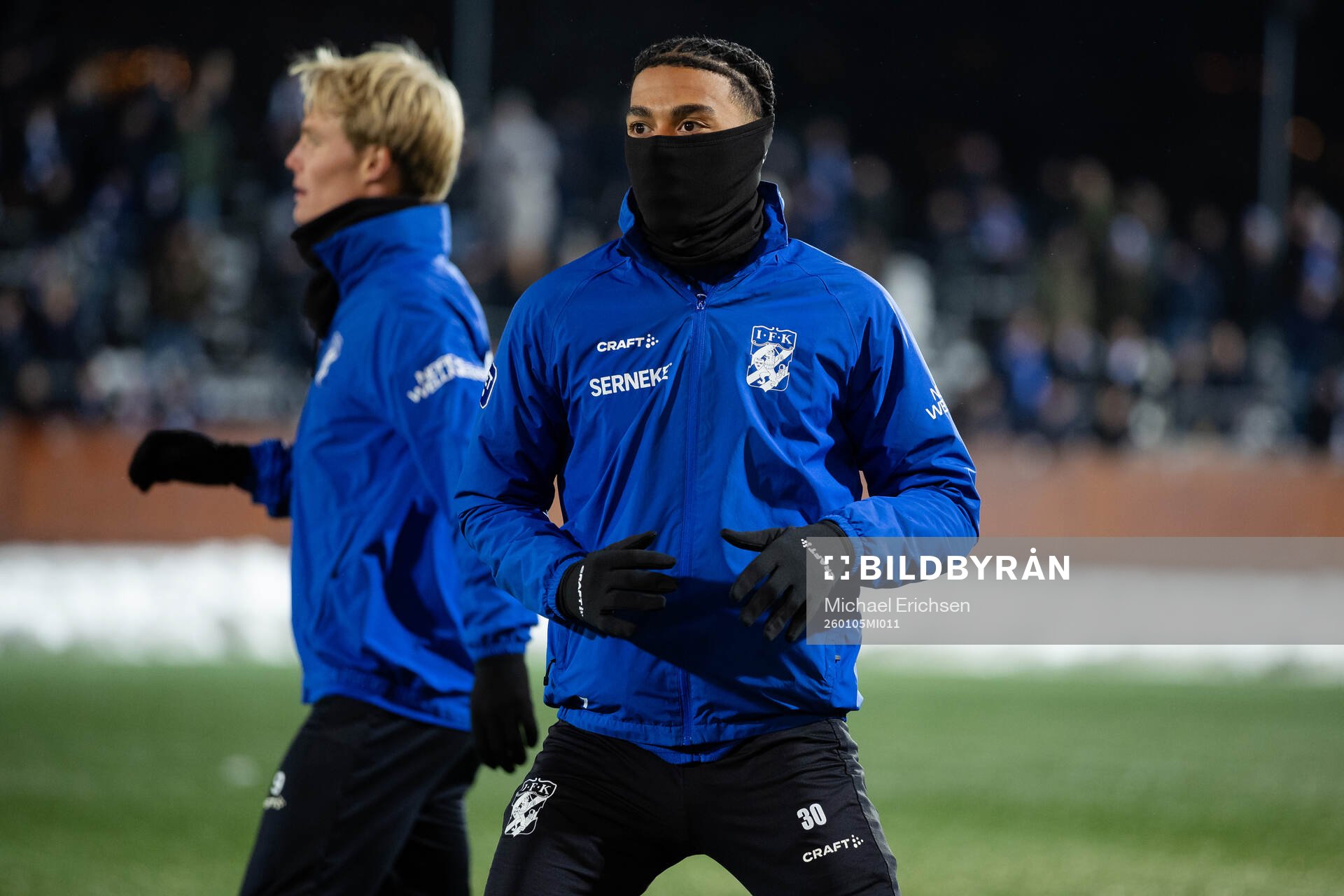 IFK Göteborgs Max Fenger och Sebastian Clemmensen
