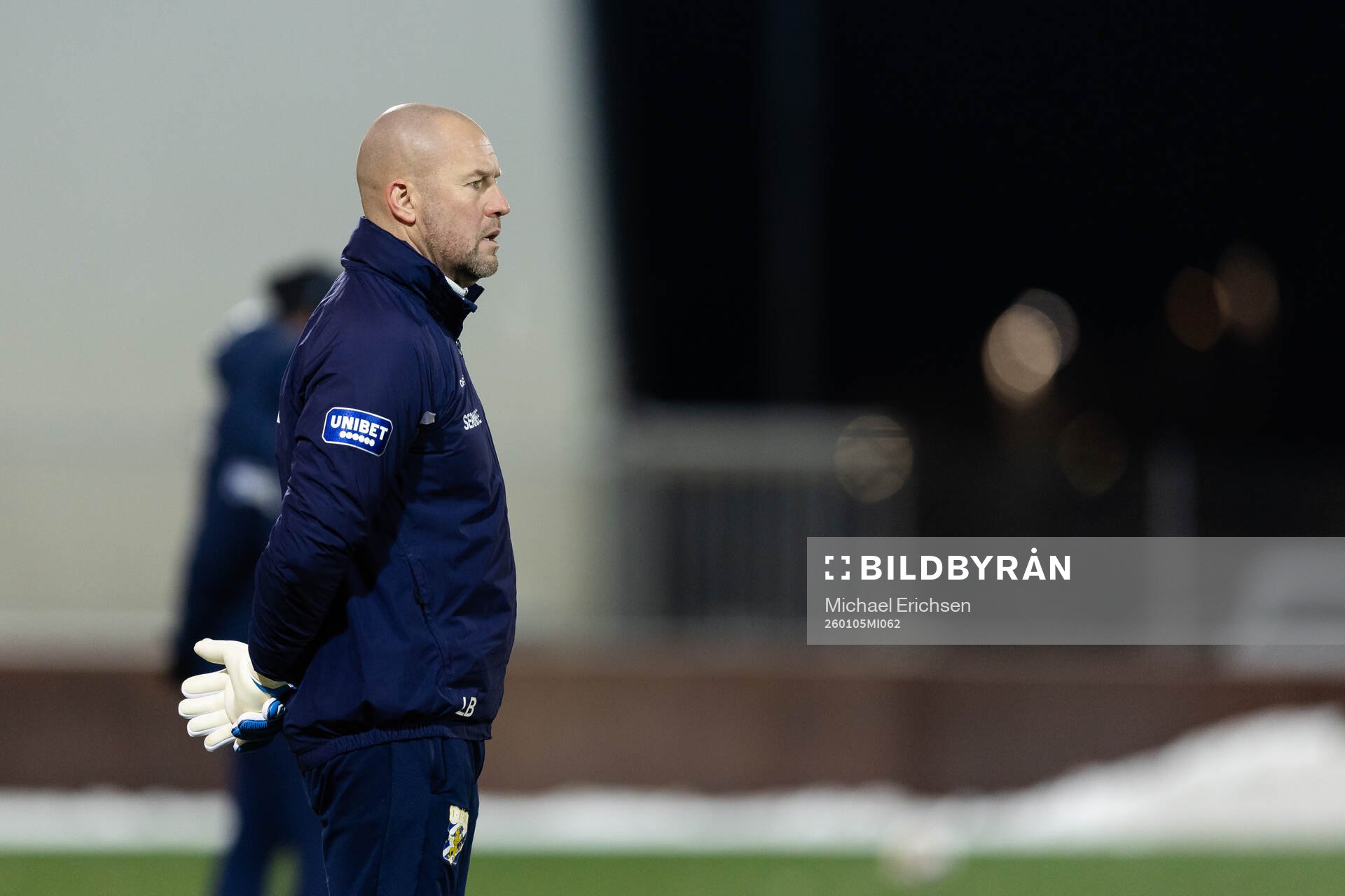 IFK Göteborgs målvaktstränare Lee Baxter