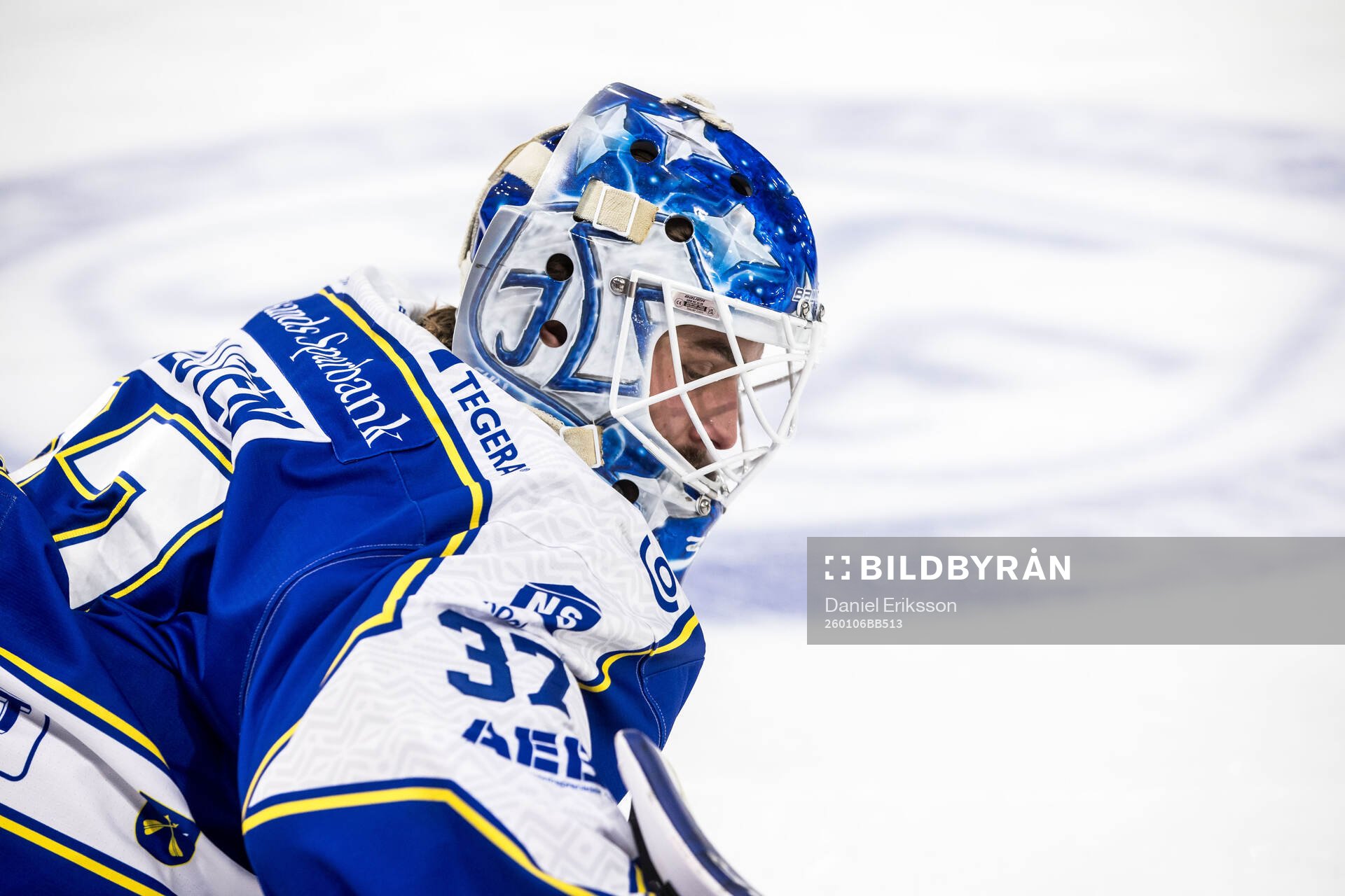 Leksands målvakt Jakob Hellsten