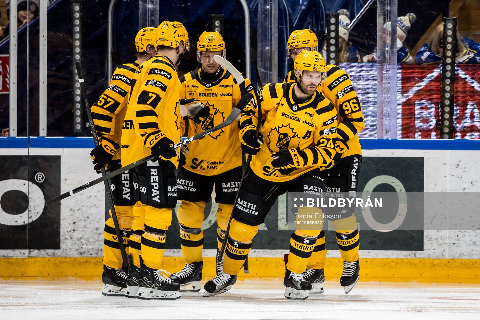Skellefteås Oscar Lindberg jublar