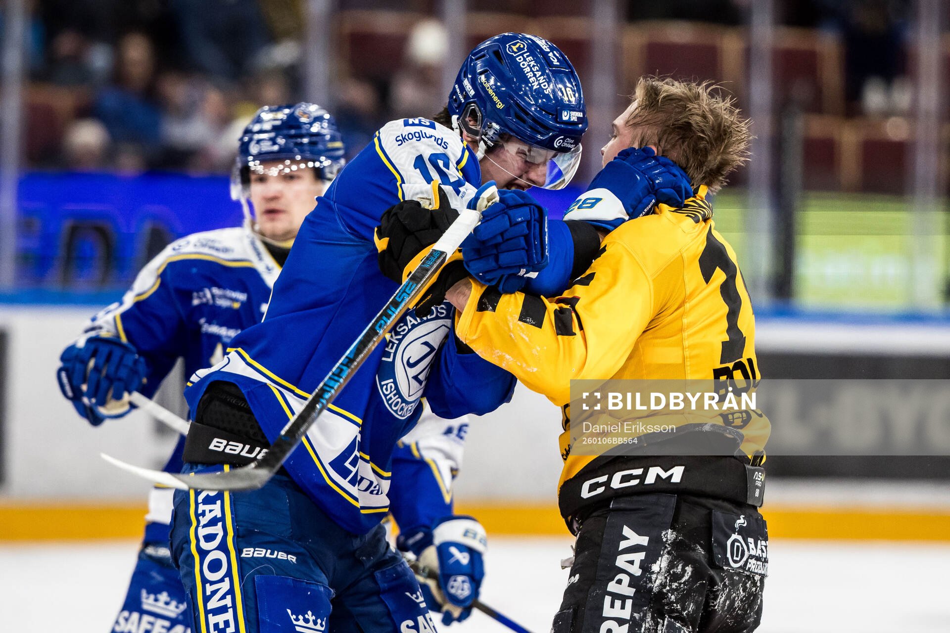 Leksands Anton Johansson och Skellefteås Andreas Johnson