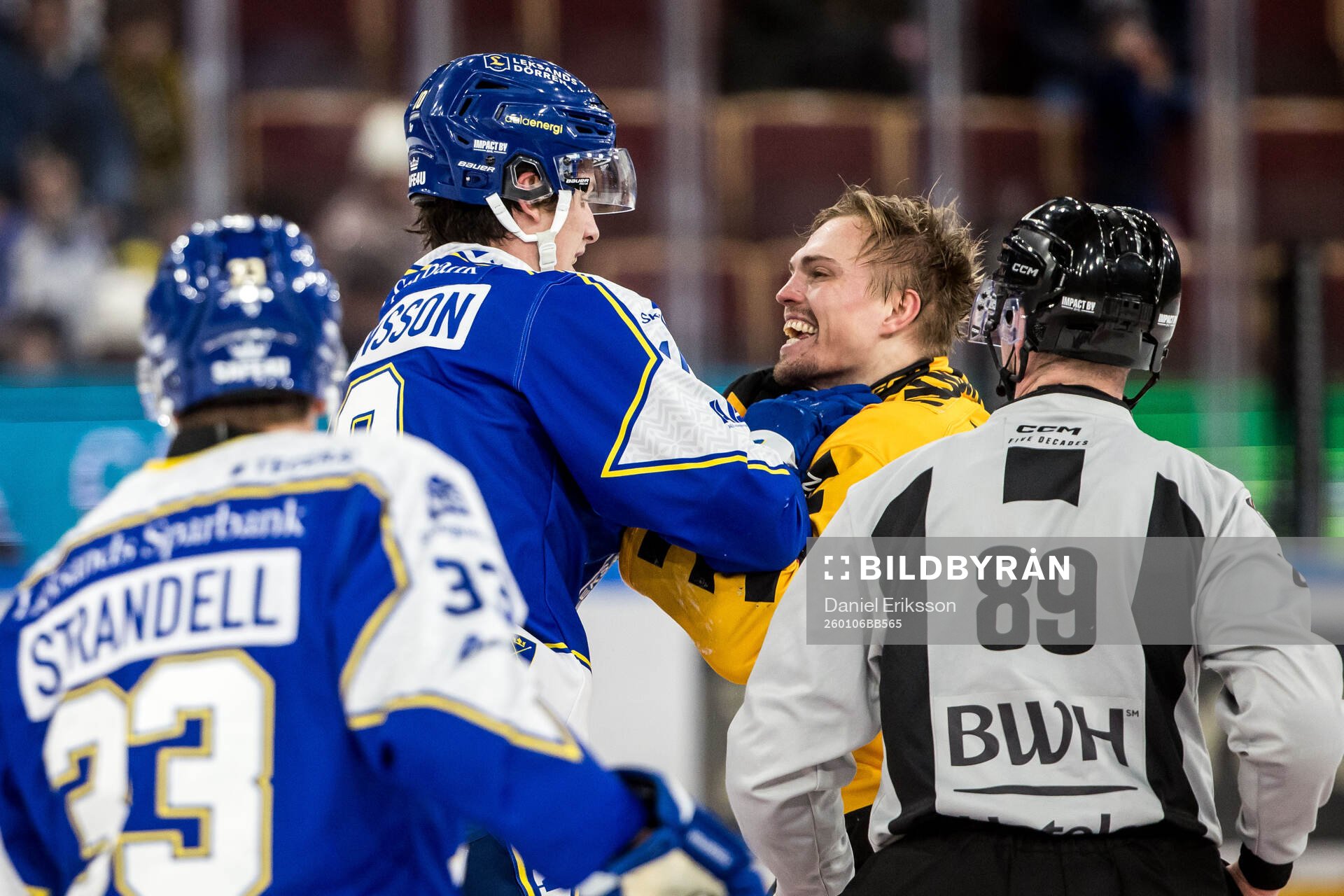 Leksands Anton Johansson och Skellefteås Andreas Johnson