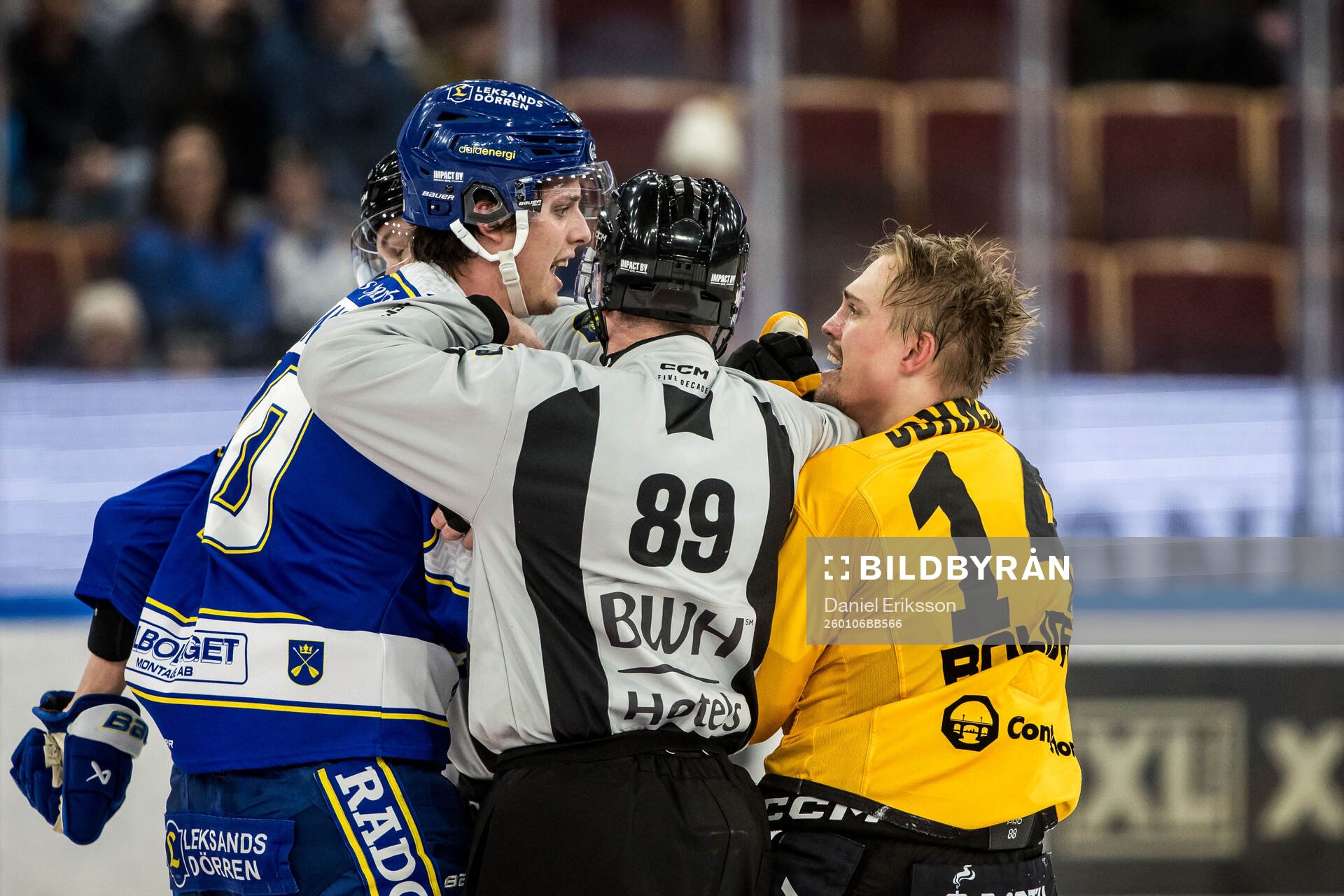 Leksands Anton Johansson och Skellefteås Andreas Johnson