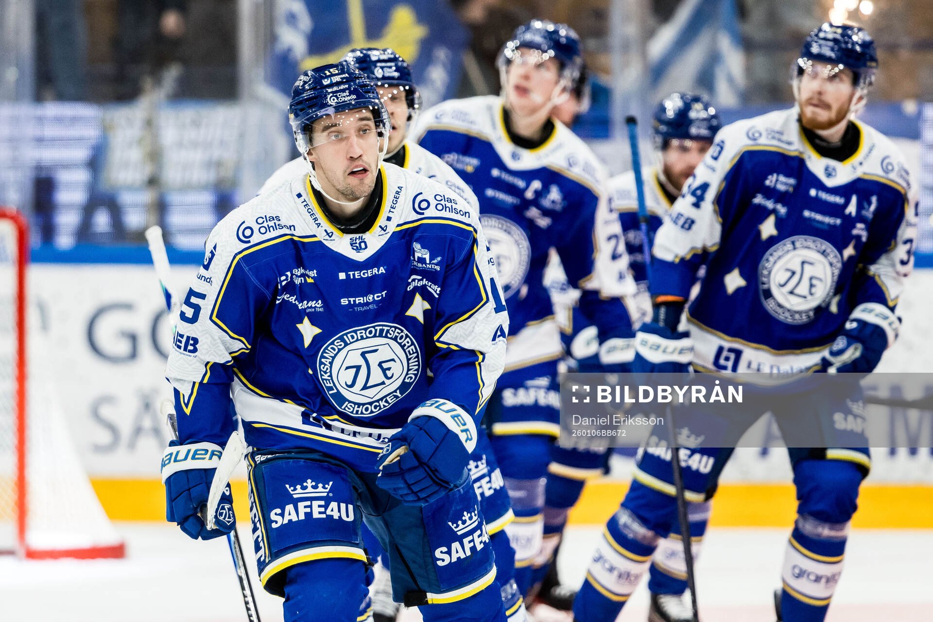 Leksands Max Veronneau jublar