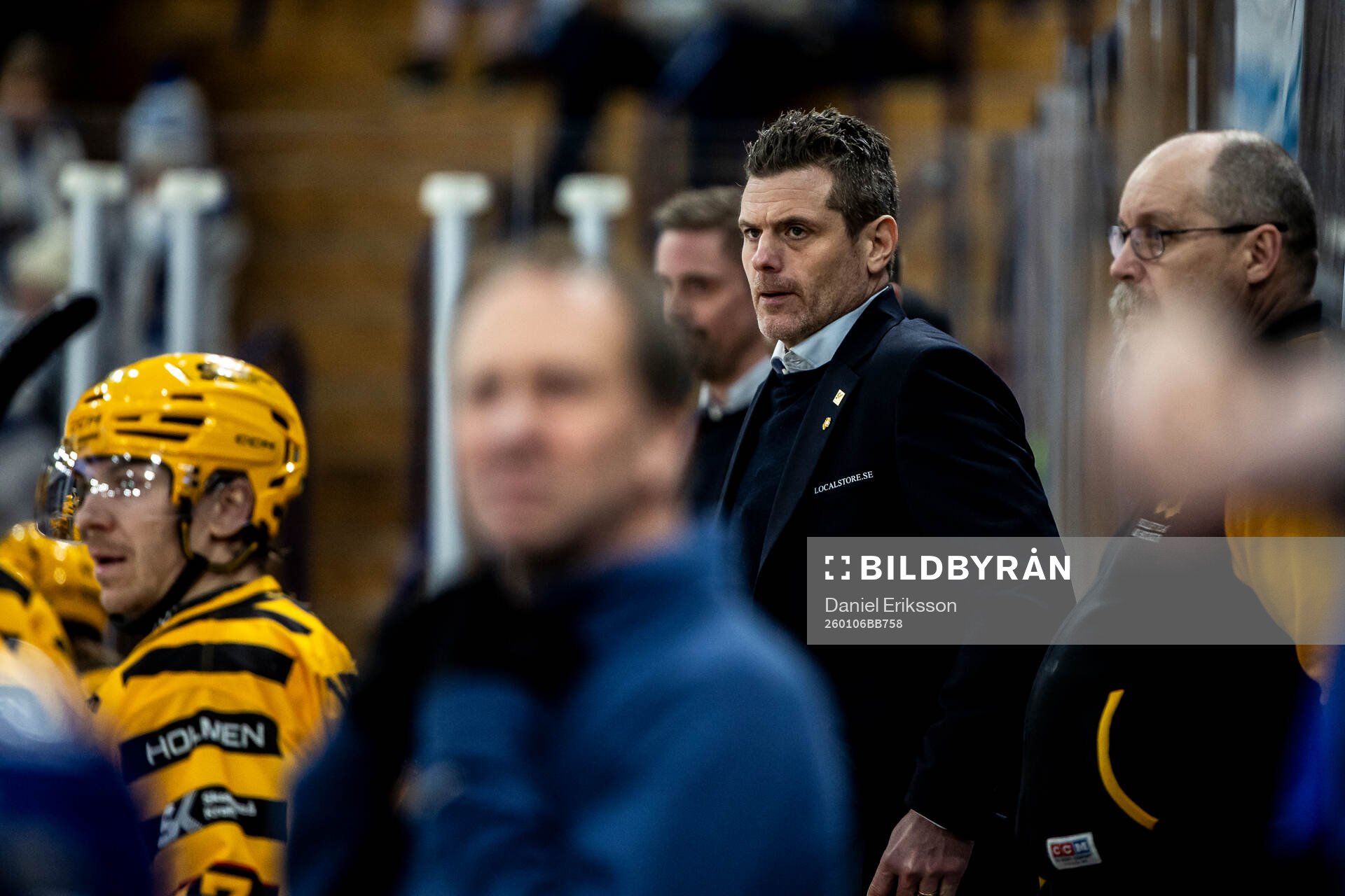 Skellefteås tränare Daniel Hermansson