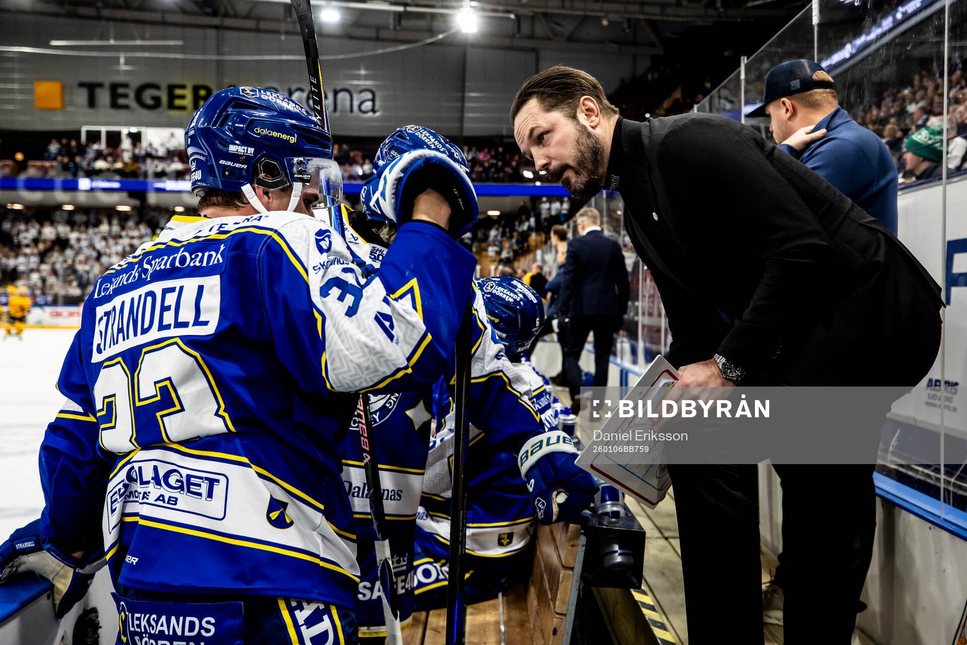Leksands assisterande tränare Niklas Persson