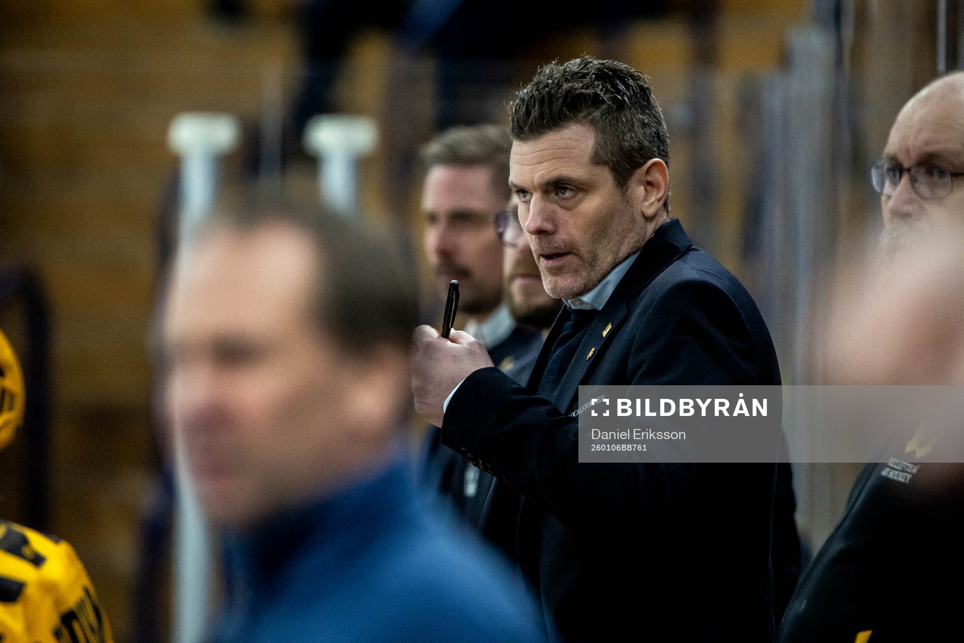 Skellefteås tränare Daniel Hermansson