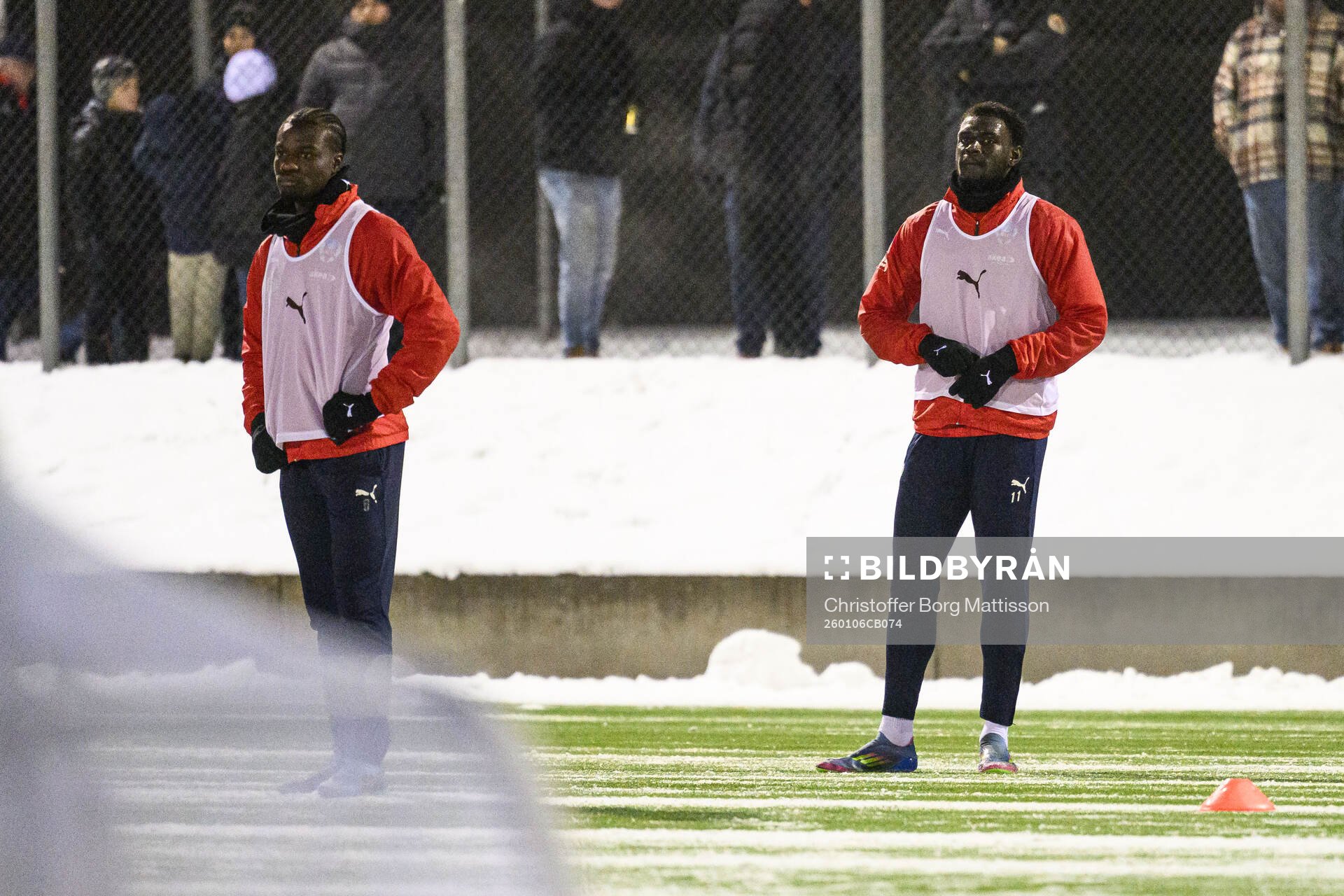 Samuel Asoma och Demba N'diaye
