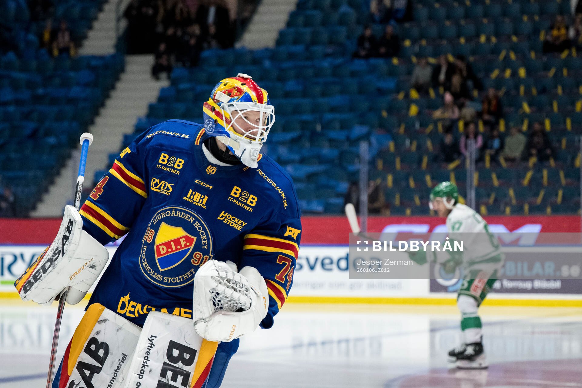 Djurgårdens målvakt Daniel Marmenlind