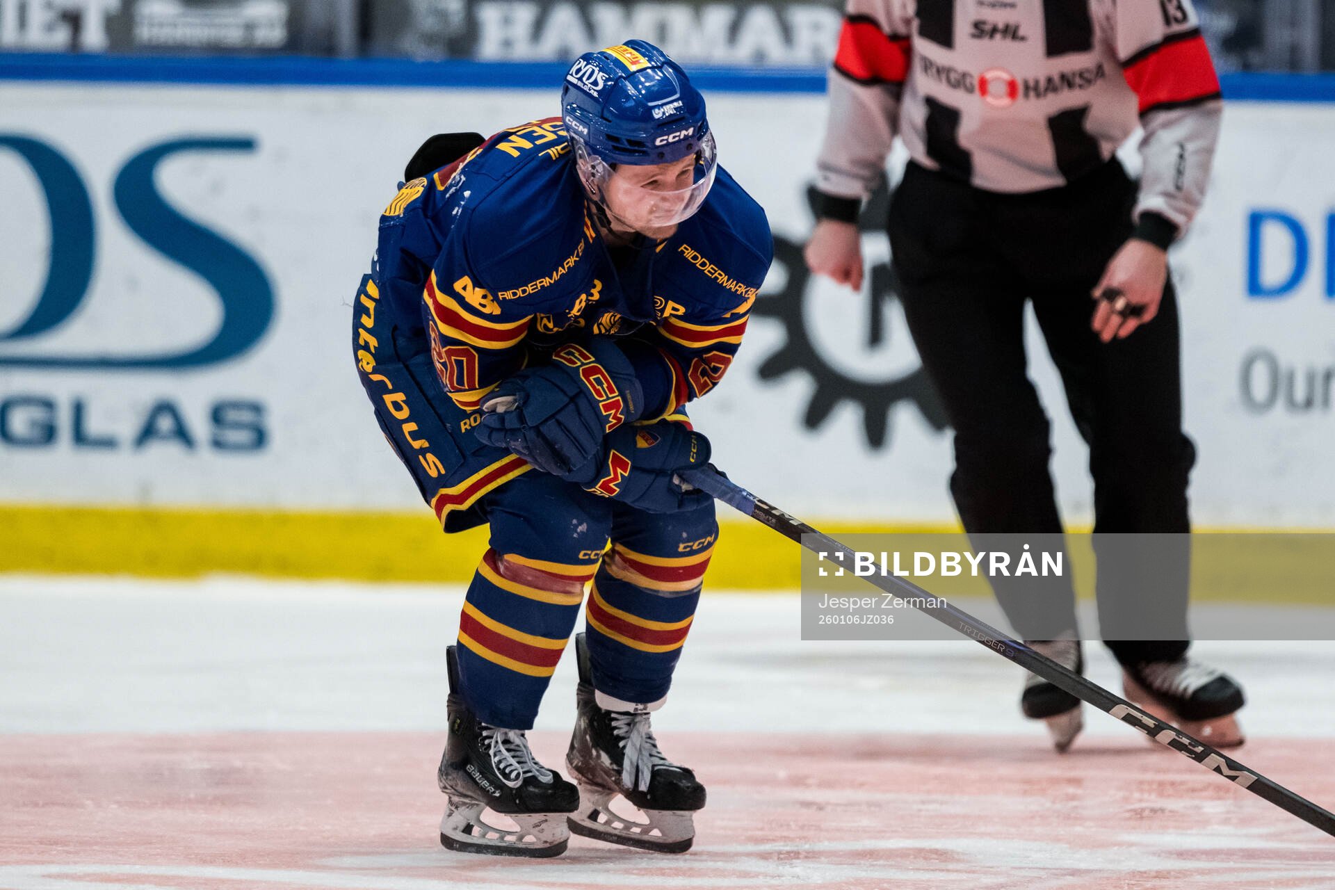 Djurgårdens Mathias Emilio Pettersen har ont