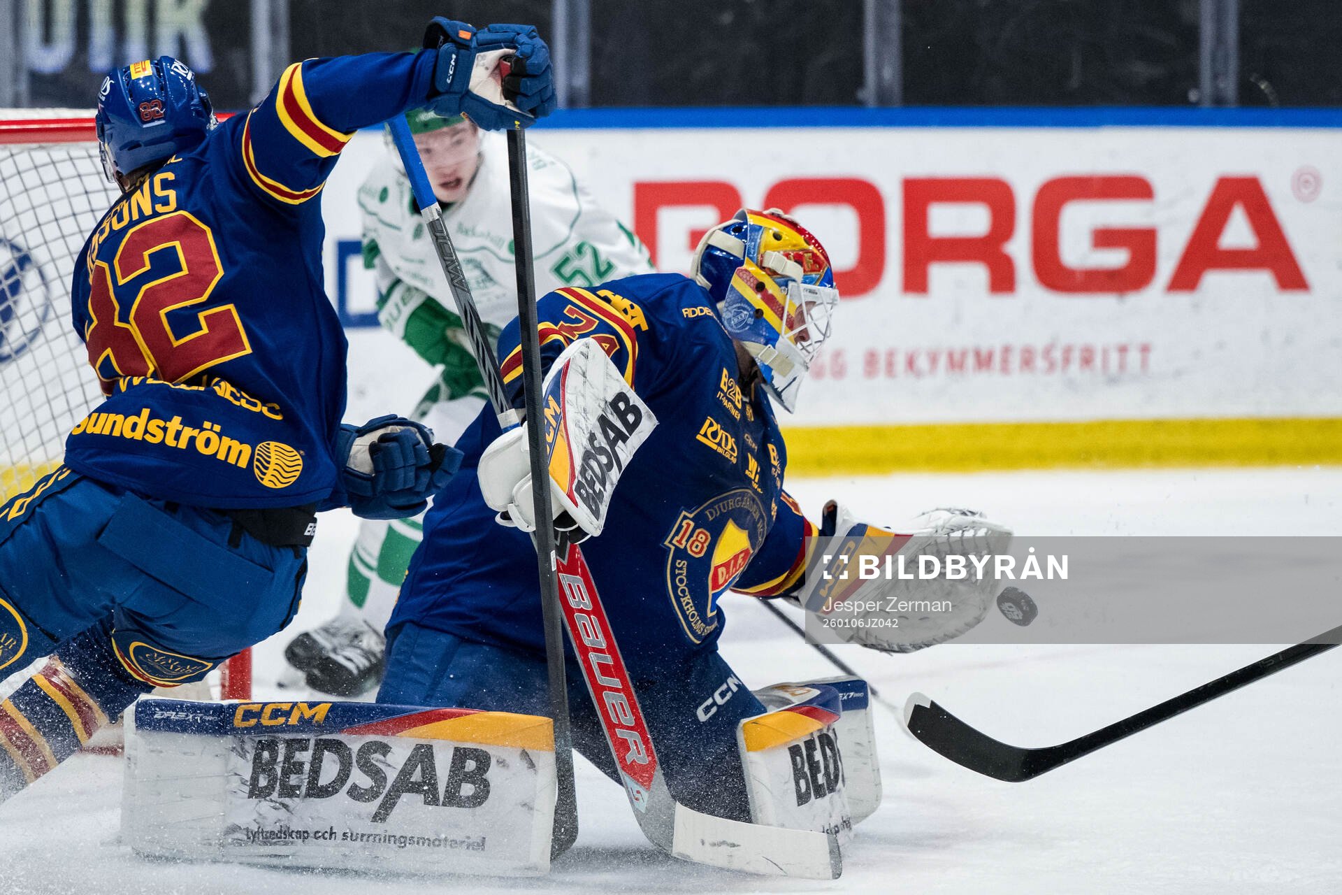 Djurgårdens målvakt Daniel Marmenlind