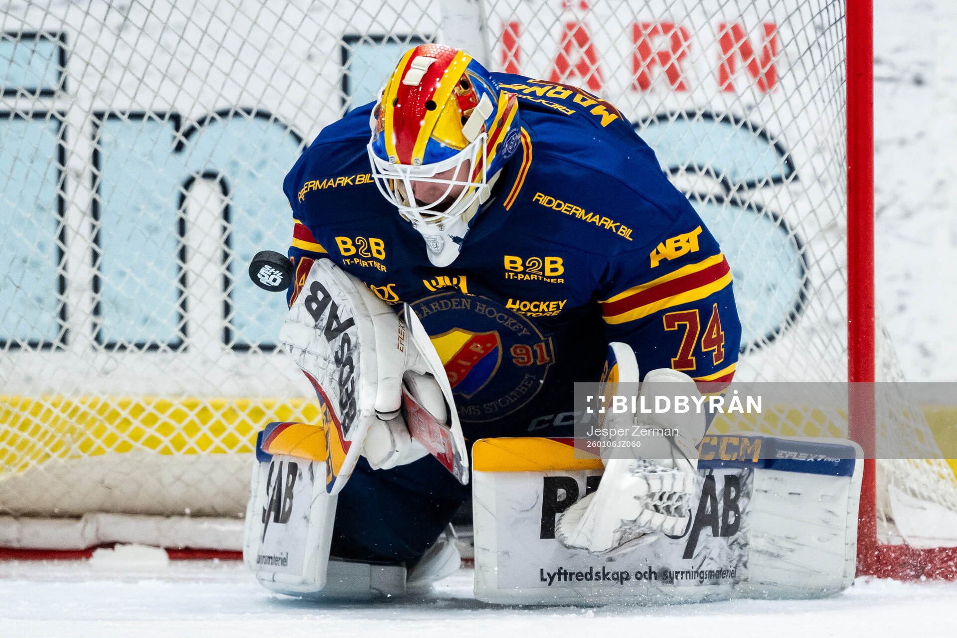 Djurgårdens målvakt Daniel Marmenlind