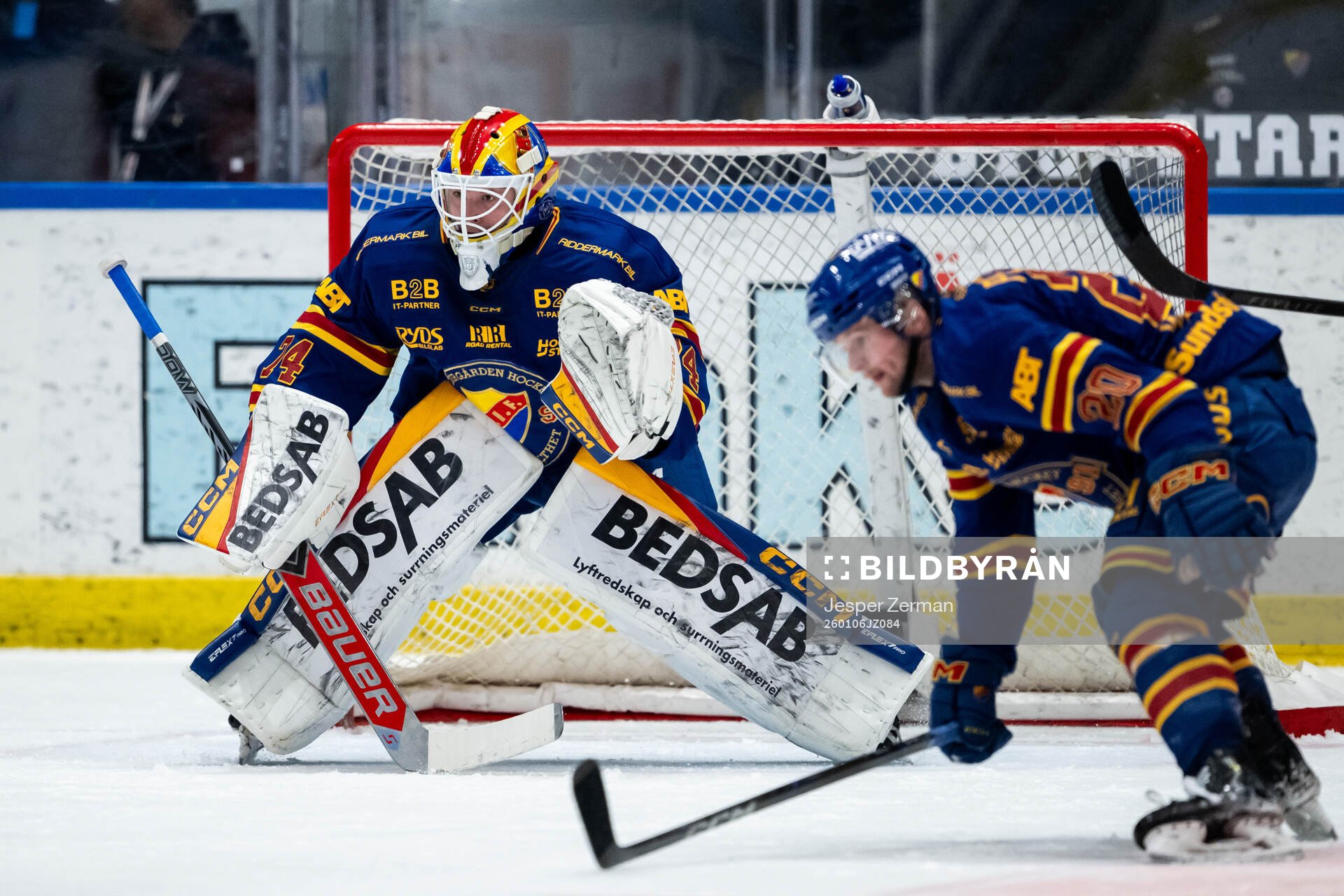 Djurgårdens målvakt Daniel Marmenlind