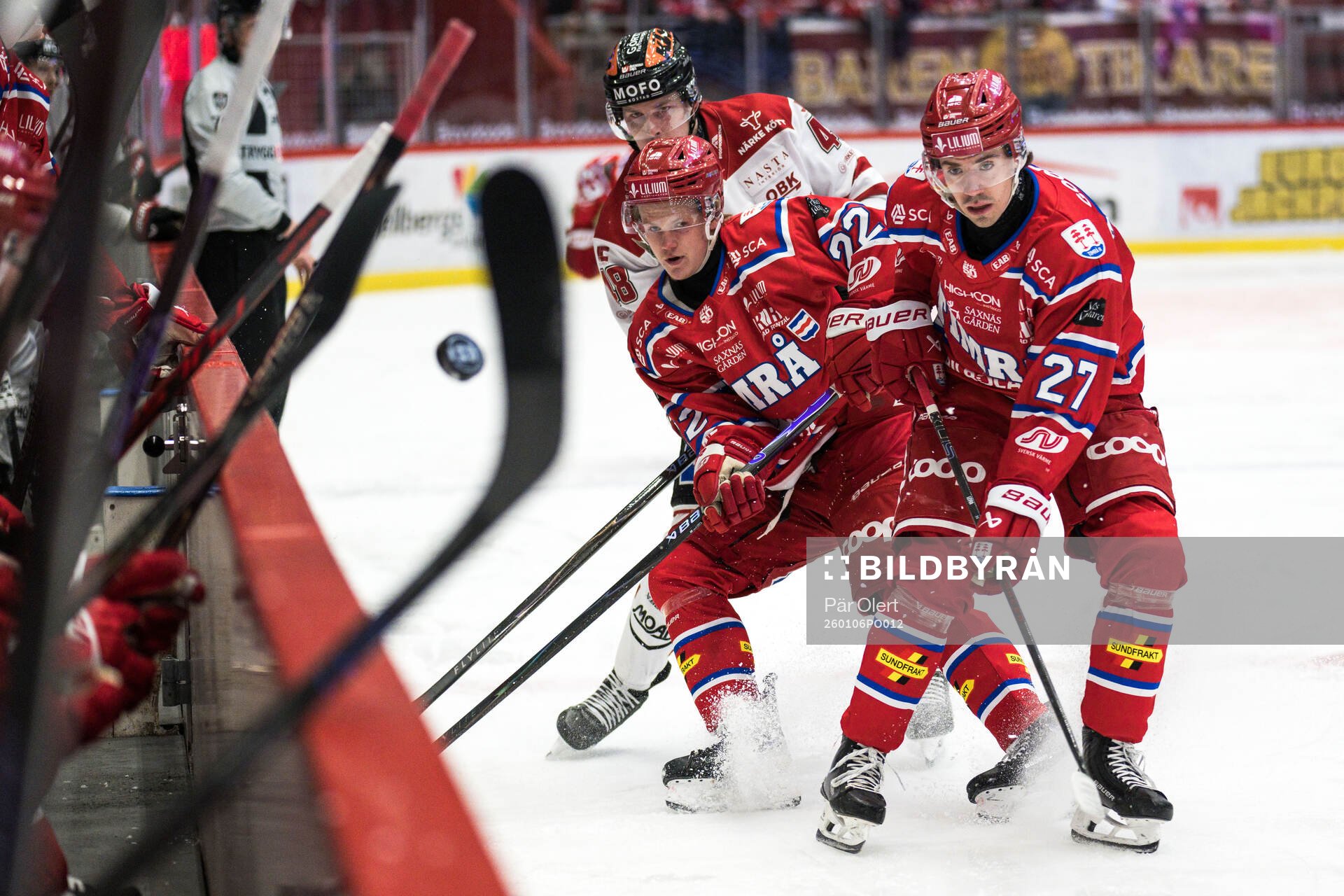 Timrås Edwin Annerstedt och Ludvig Levinsson mot Örebros