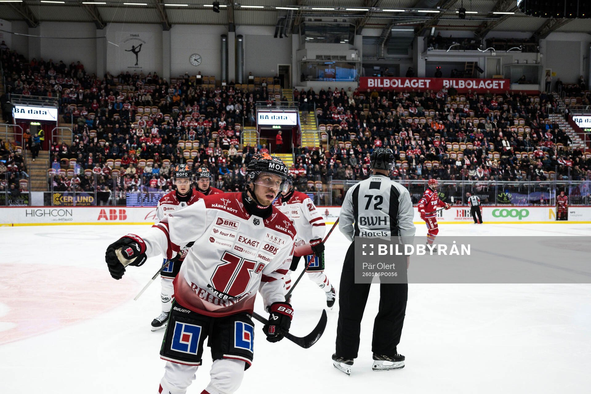 Örebros Kalle Kossila jublar