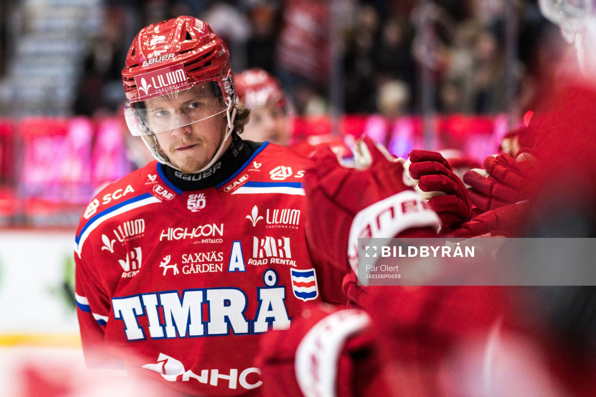 Timrås Marcus Hardegård jublar