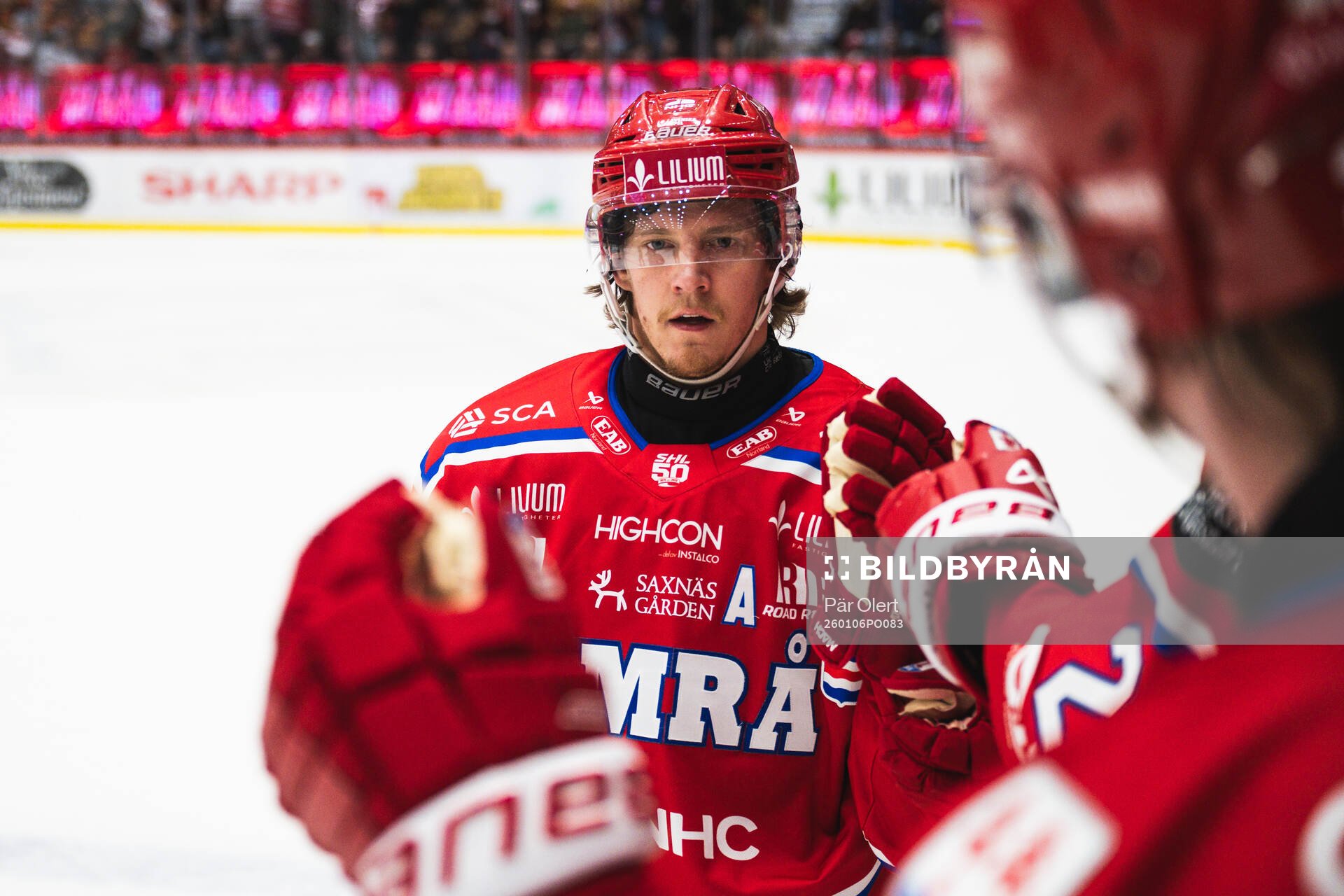 Timrås Marcus Hardegård jublar