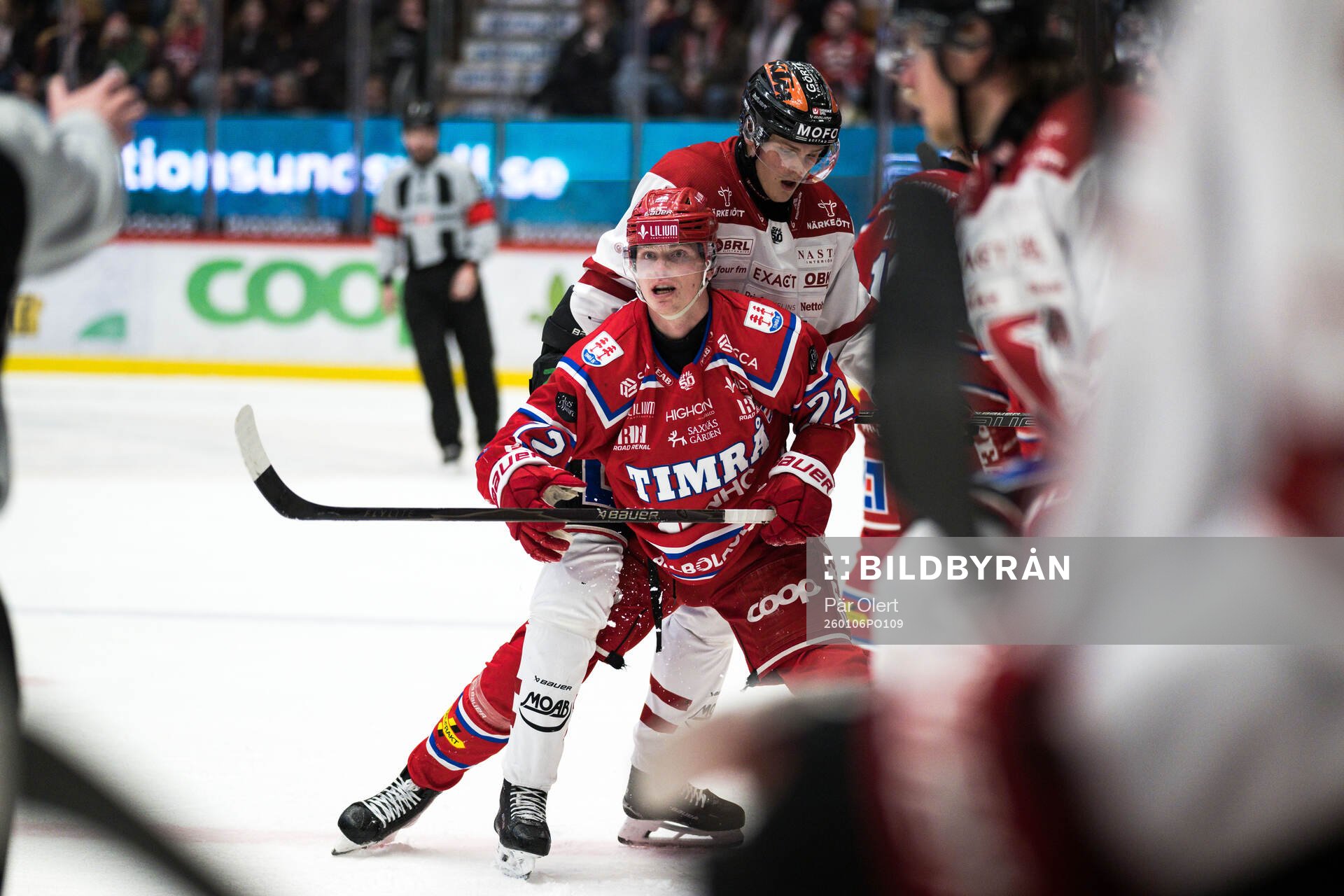 Timrås Edwin Annerstedt och Örebros Peetro Seppälä