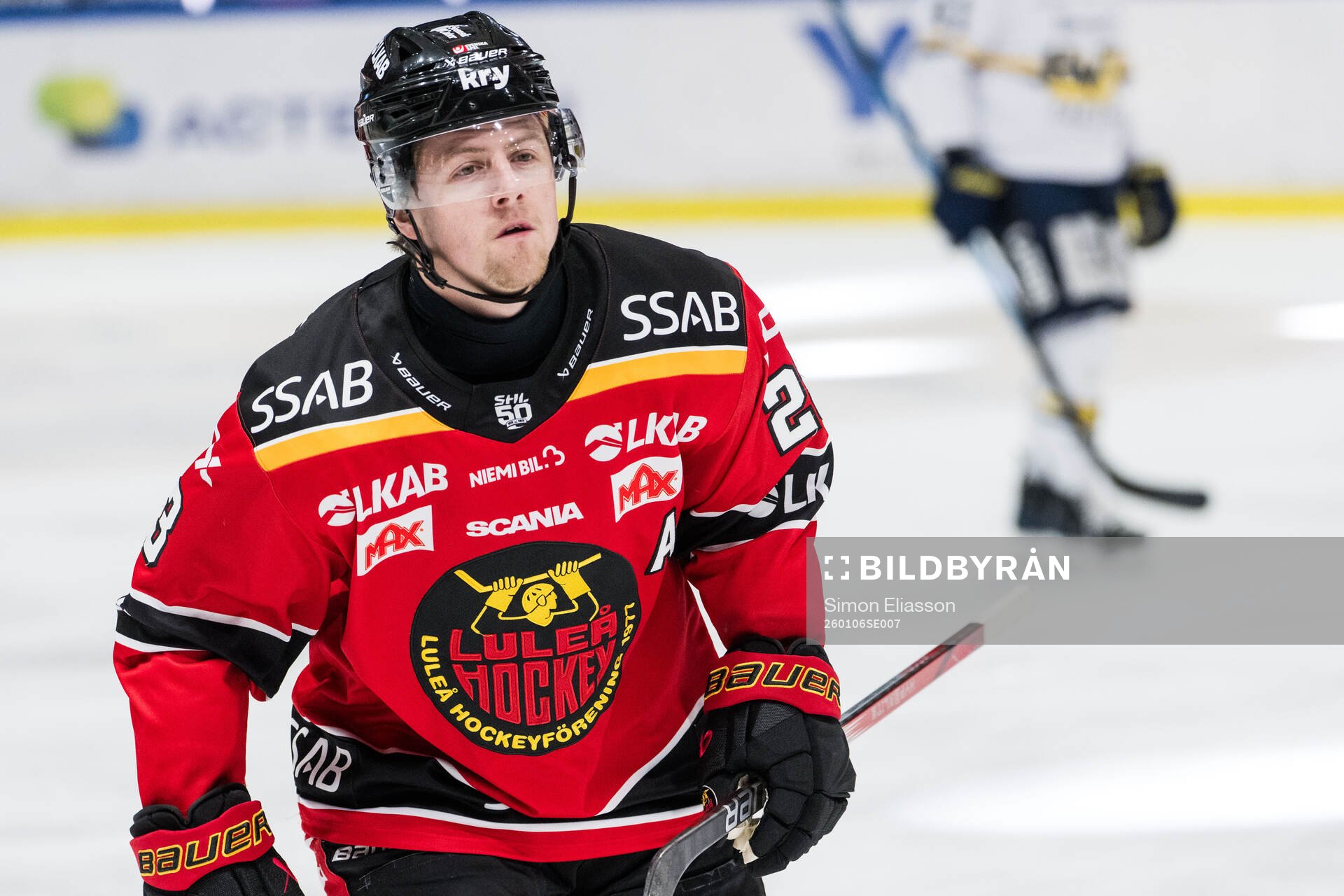 Luleås Jesper Sellgren jublar