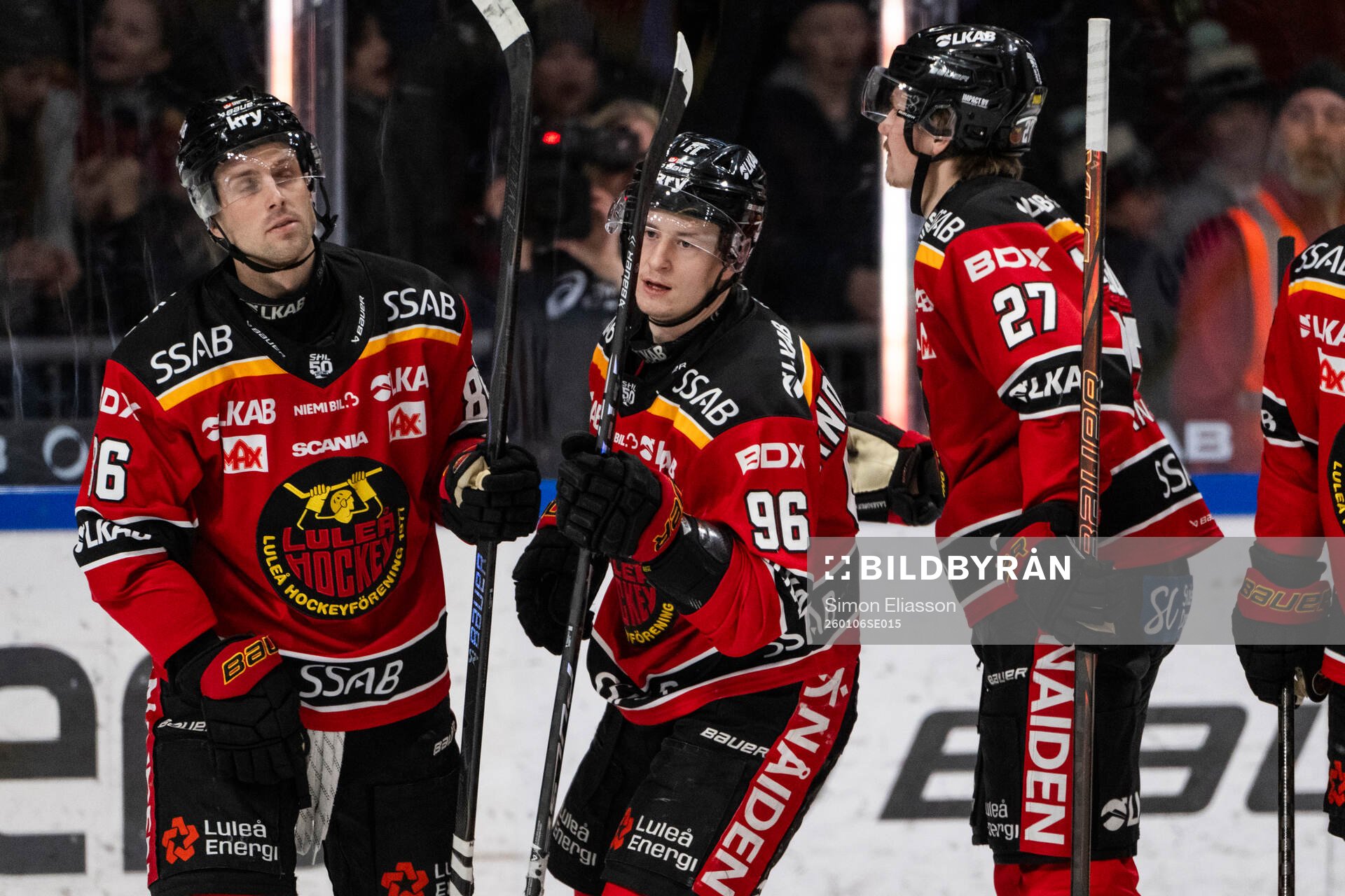 Luleås Pontus Andreasson jublar