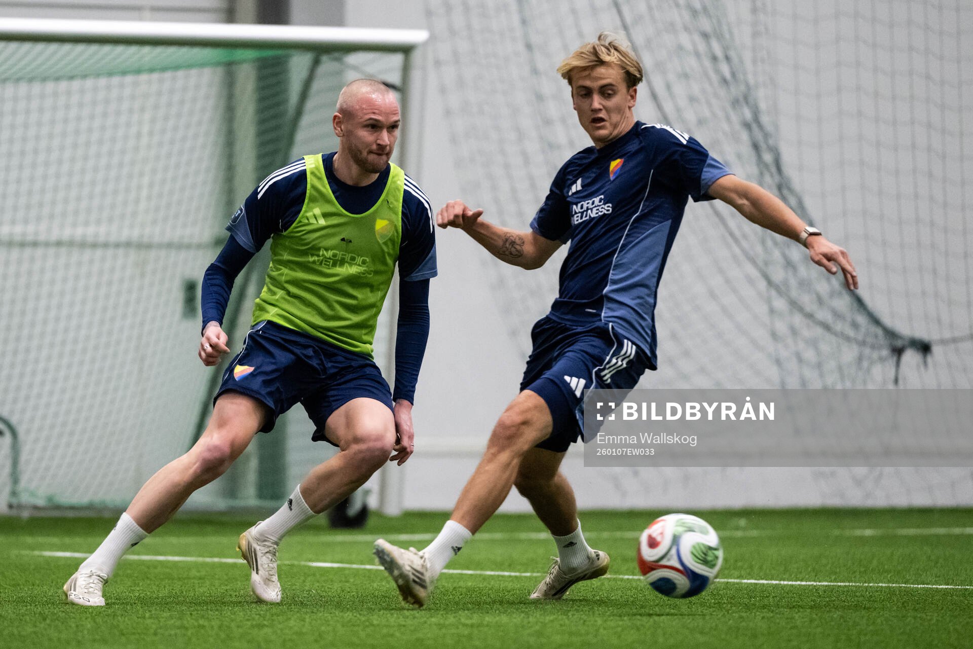 Adam Ståhl och Oskar Fallenius