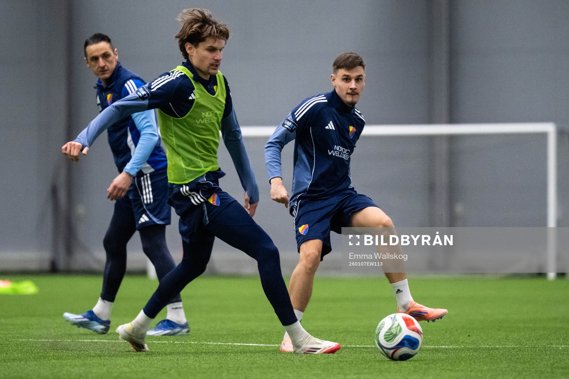 Nino Zugelj och Melvin Vucenovic Persson