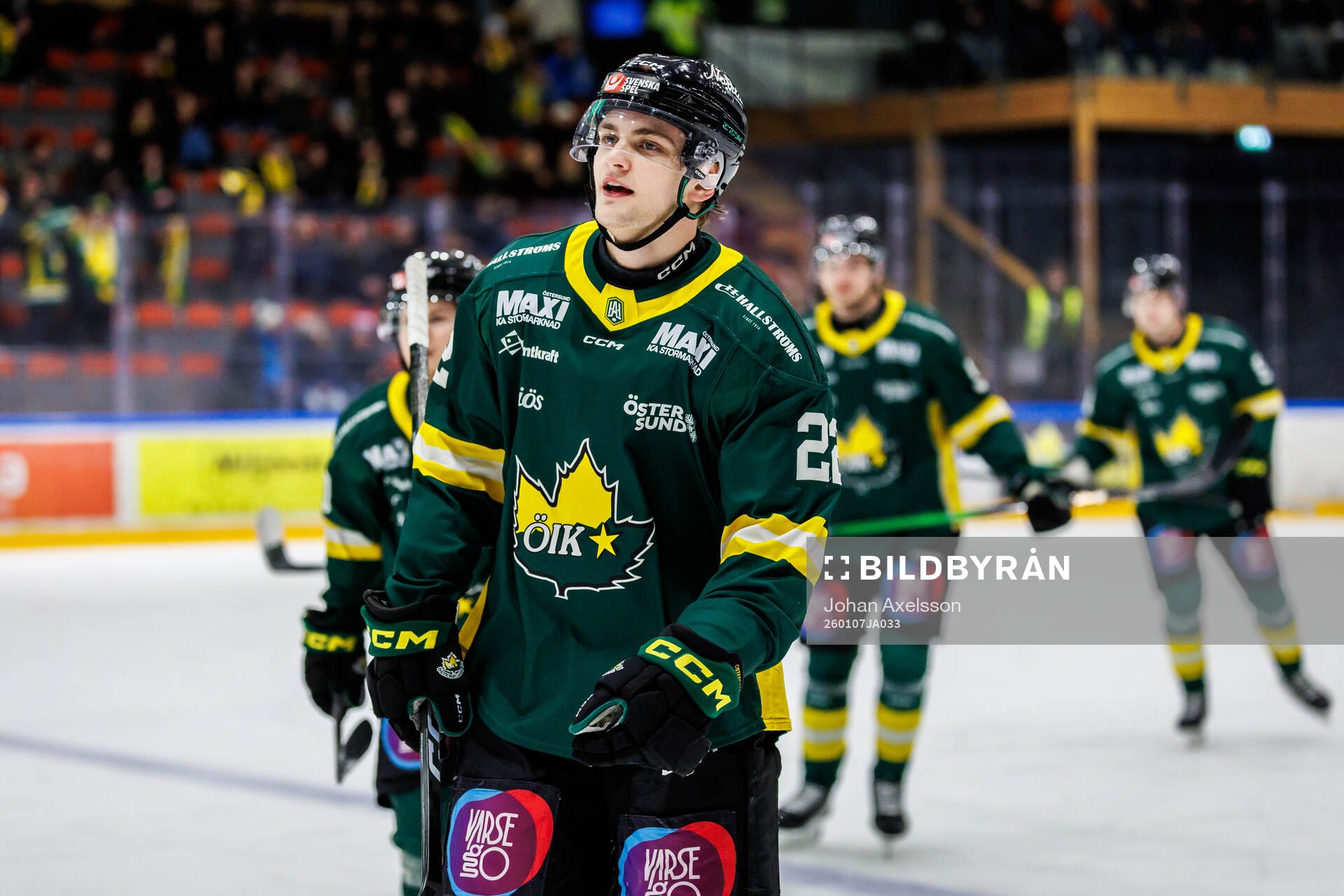 Östersunds Dennis Värmhed jublar