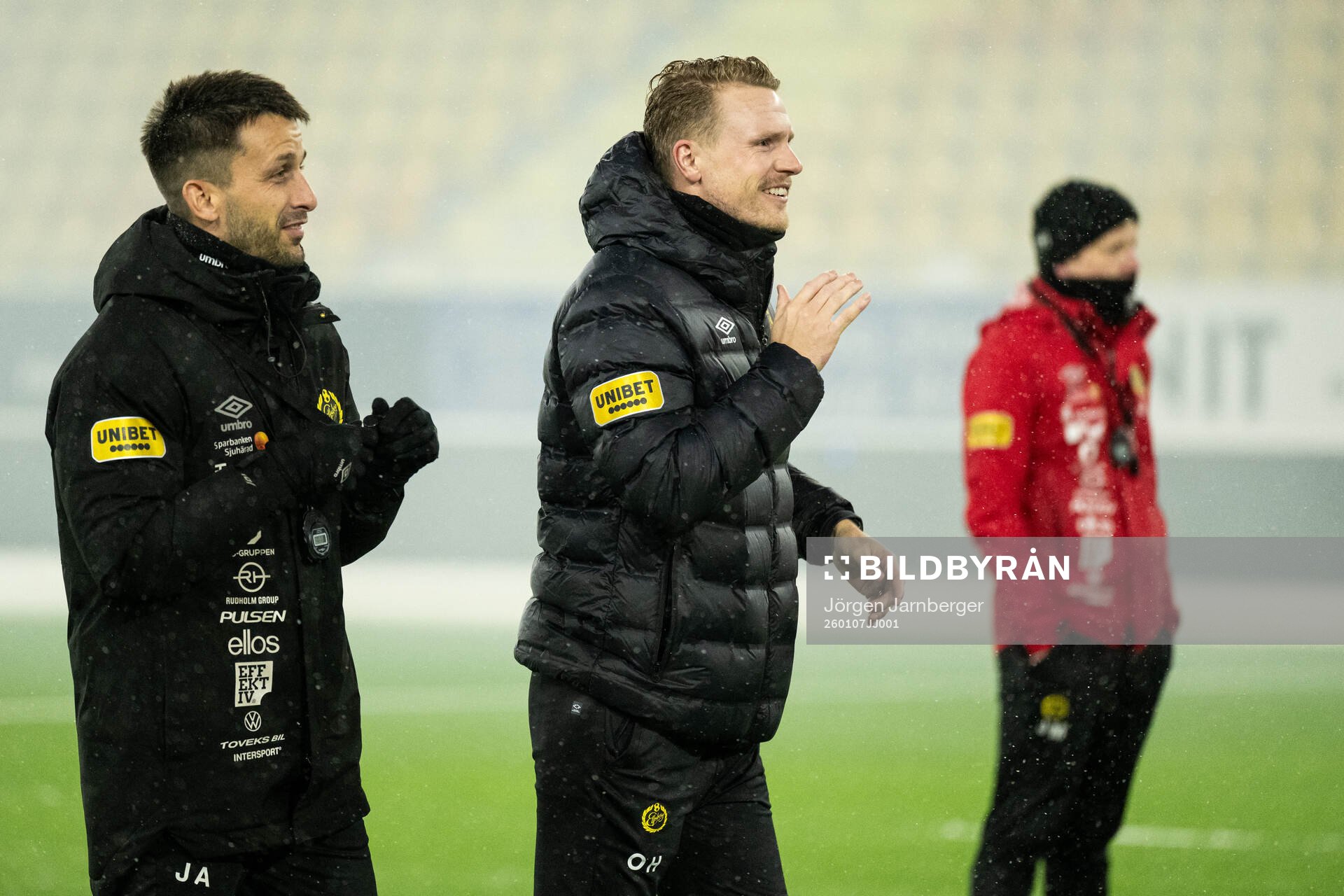 Assisterande tränare Javier Agenjo Duran och tränare