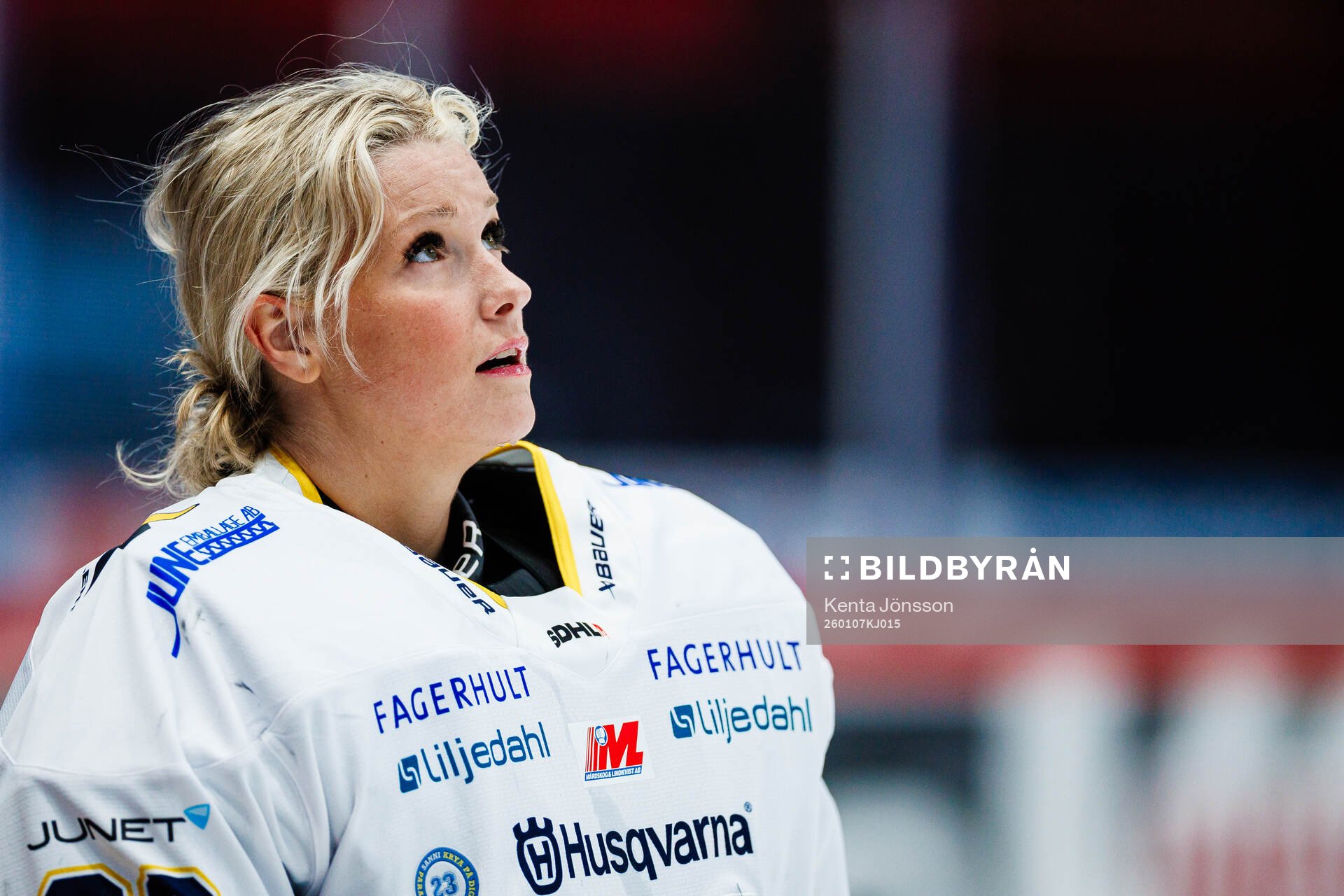 HV71s målvakt Amanda Johansson