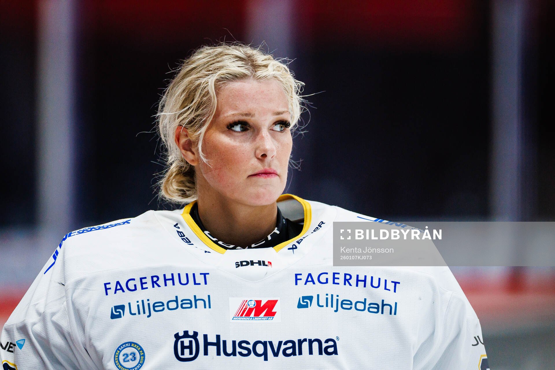 HV71s målvakt Amanda Johansson