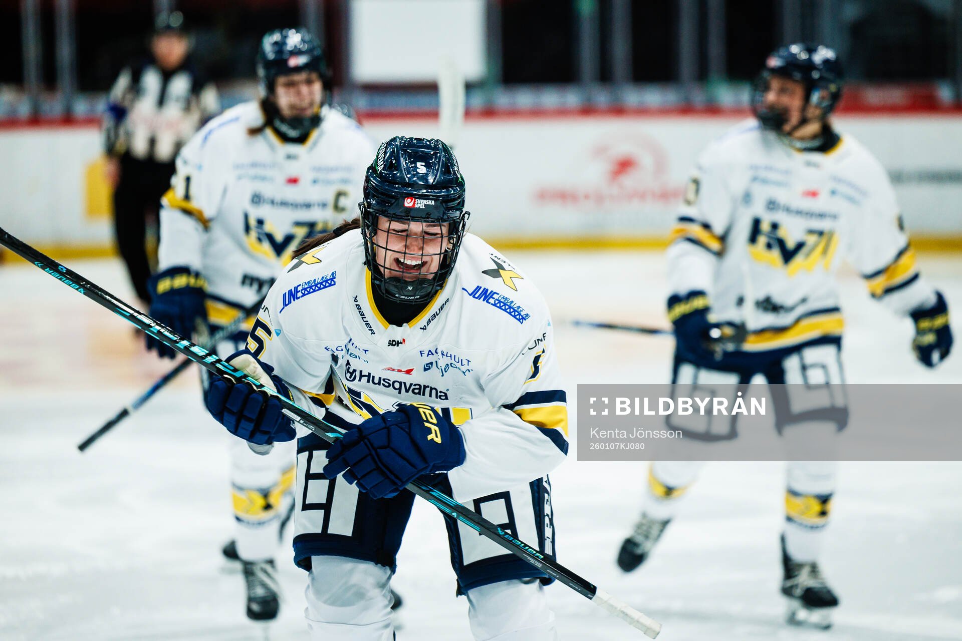 HV71s Julia Shaunessy  jublar