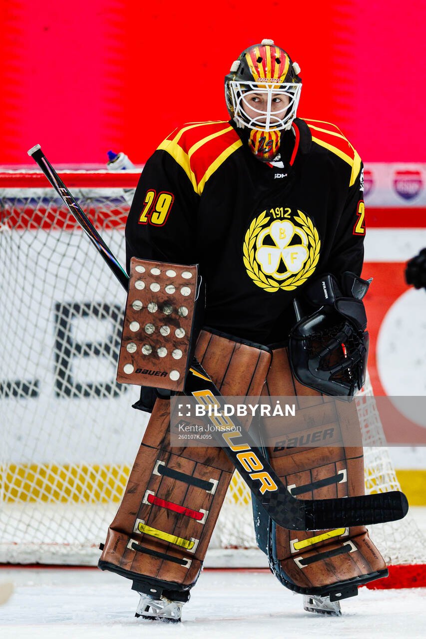 Brynäs målvakt Klara Peslarova