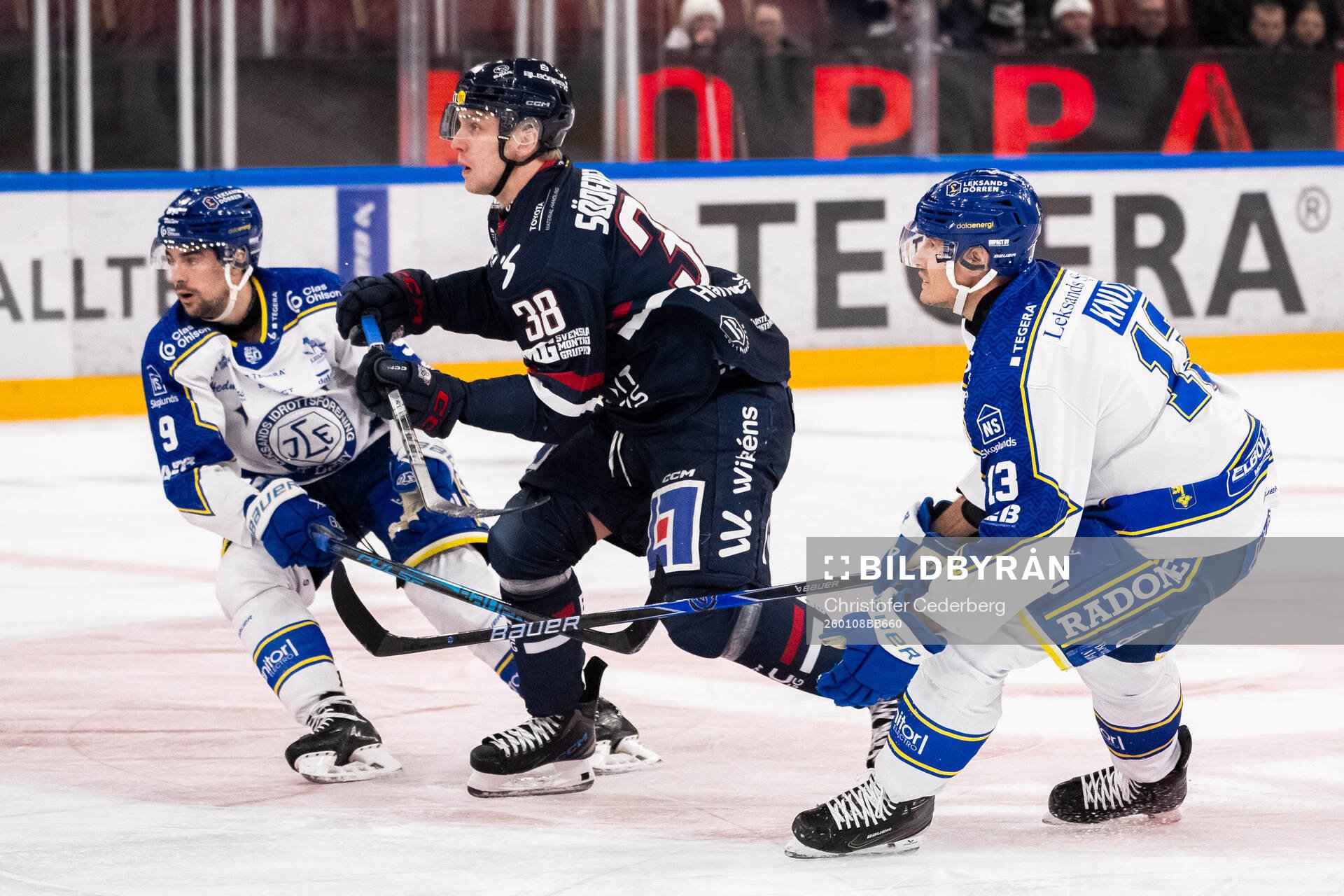 Leksands Gabriel Fortier och Jon Knuts samt Linköpings