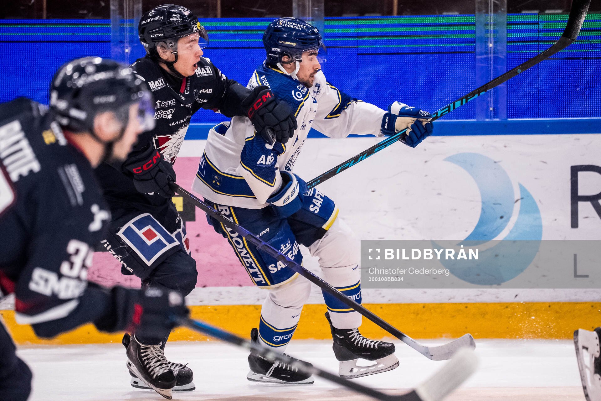 Oliver Johansson och Gabriel Fortier