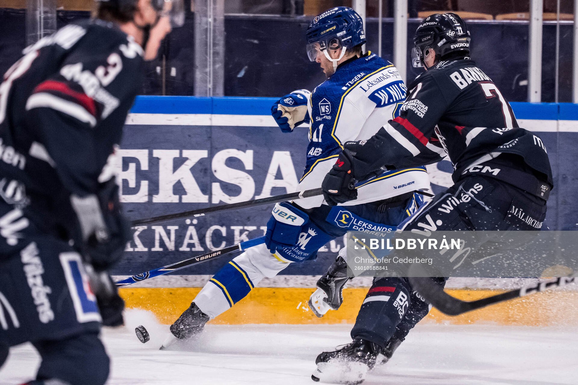 Leksands Wiktor Nilsson och Linköpings Eskild Bakke Olsen