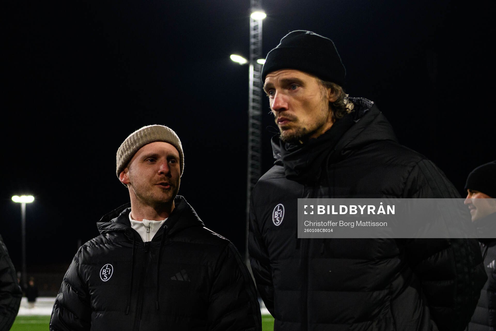 Tränare dam Jakob Heurgren och tränare Robin Asterhed