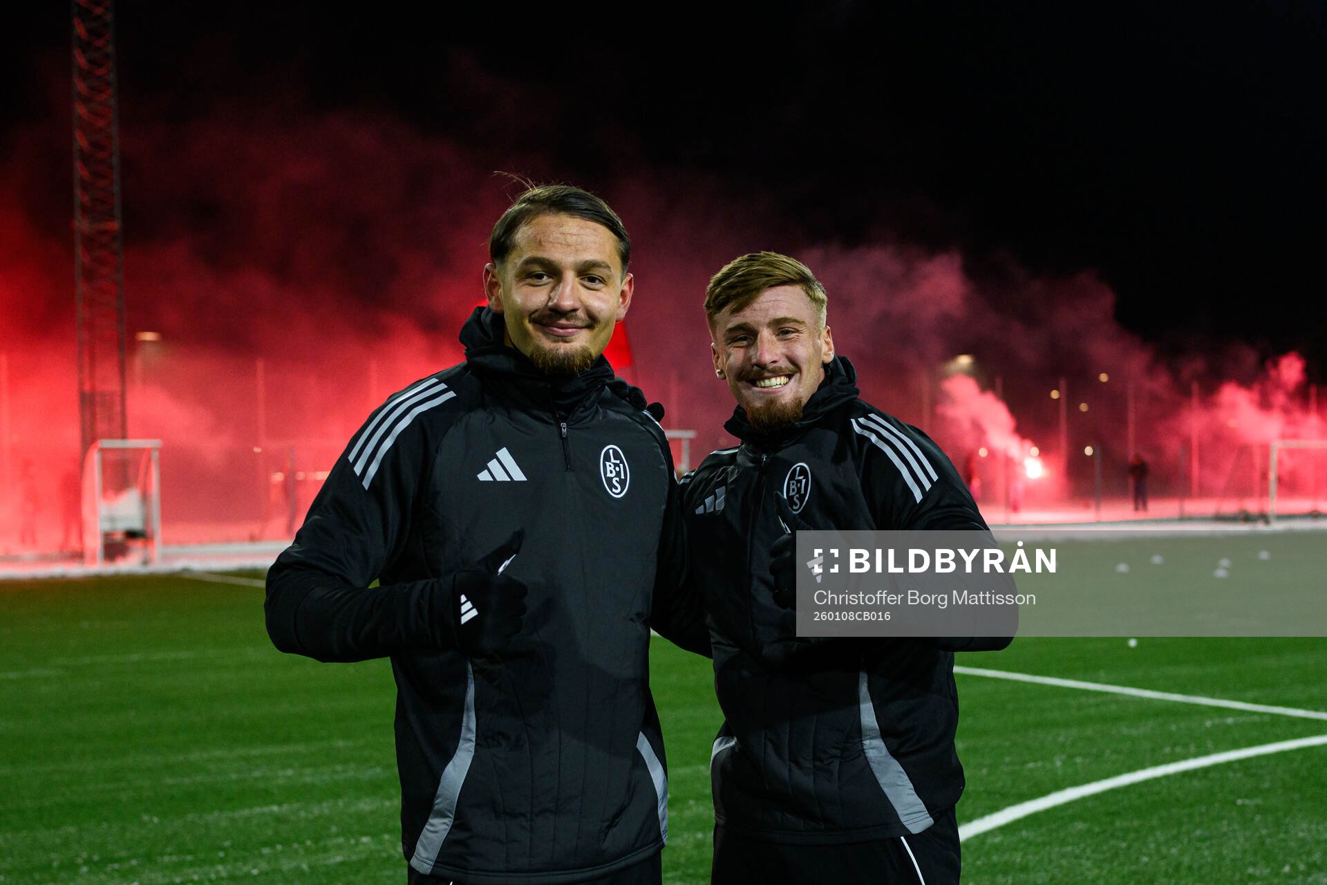 Allen Smajic och Markus Björkqvist