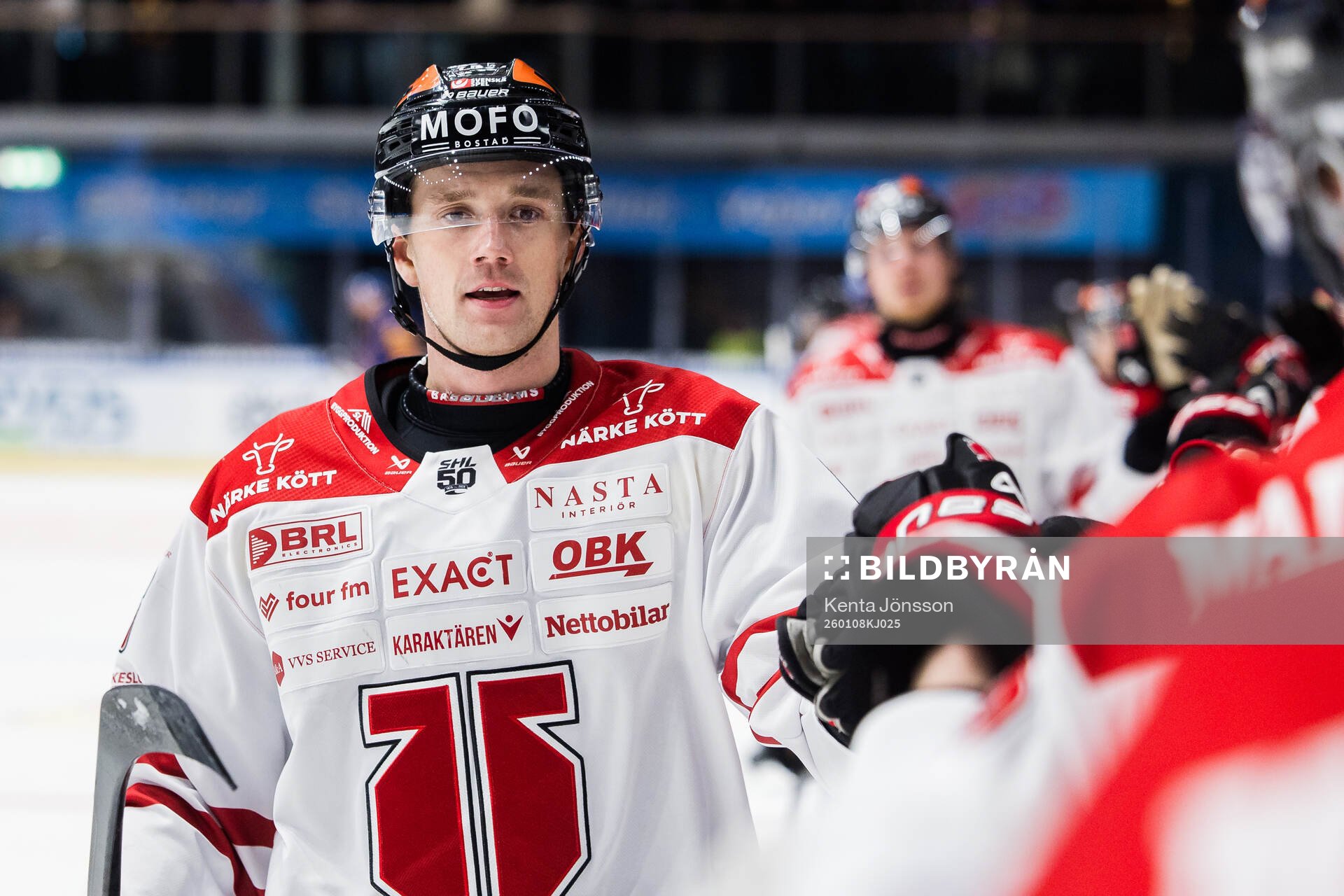Örebros Filip Berglund jublar