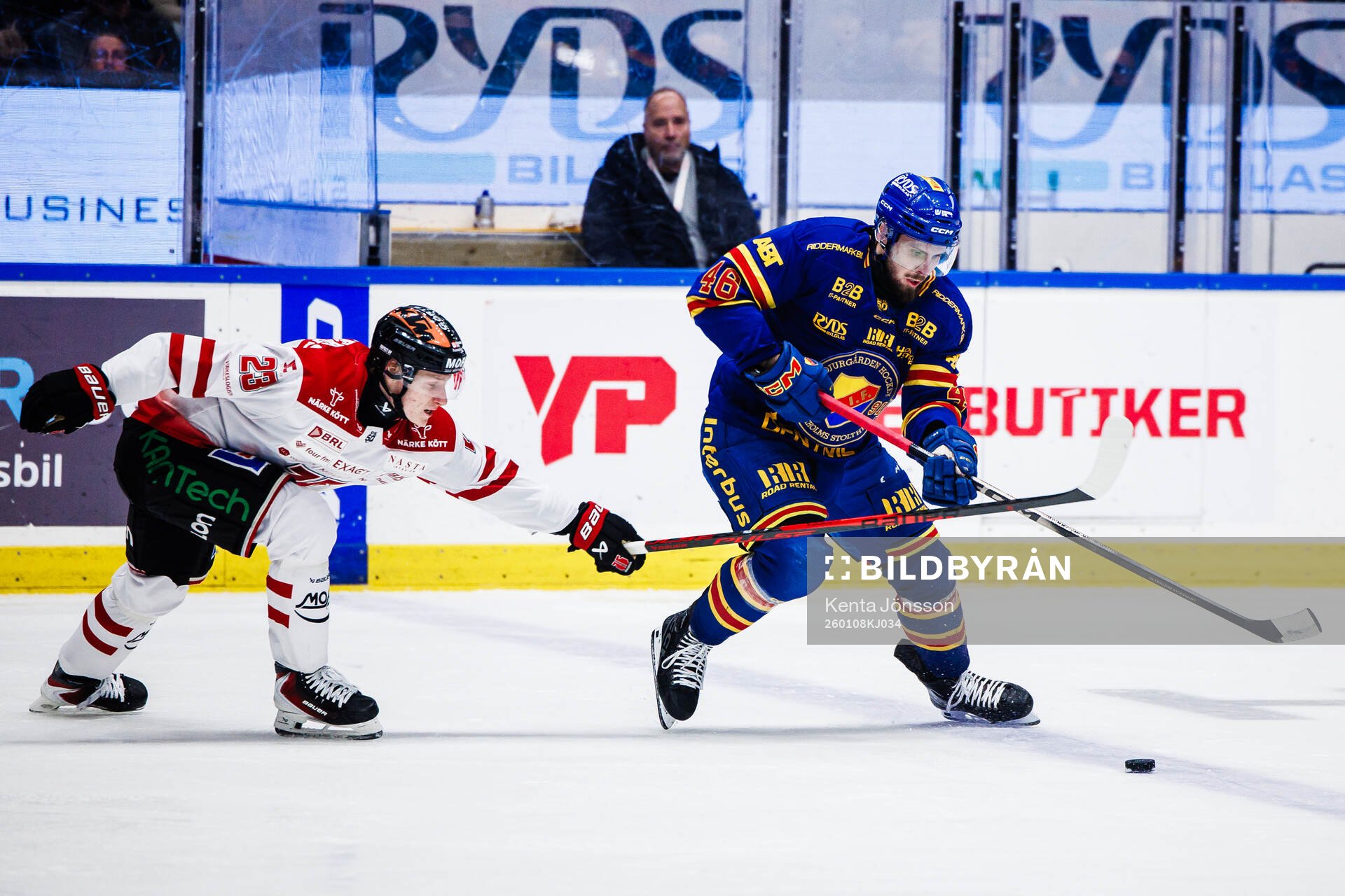 Örebros Egor Polin och Djurgårdens Albin Grewe