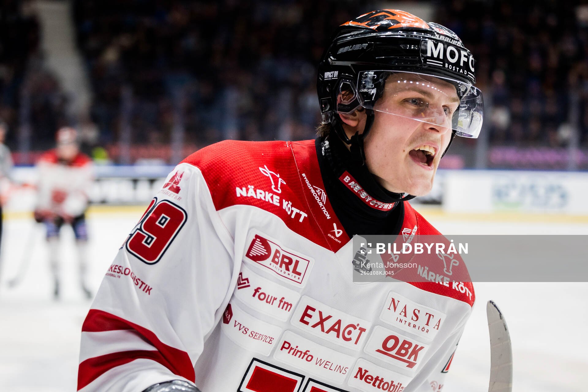 Örebros Milton Oscarson jublar