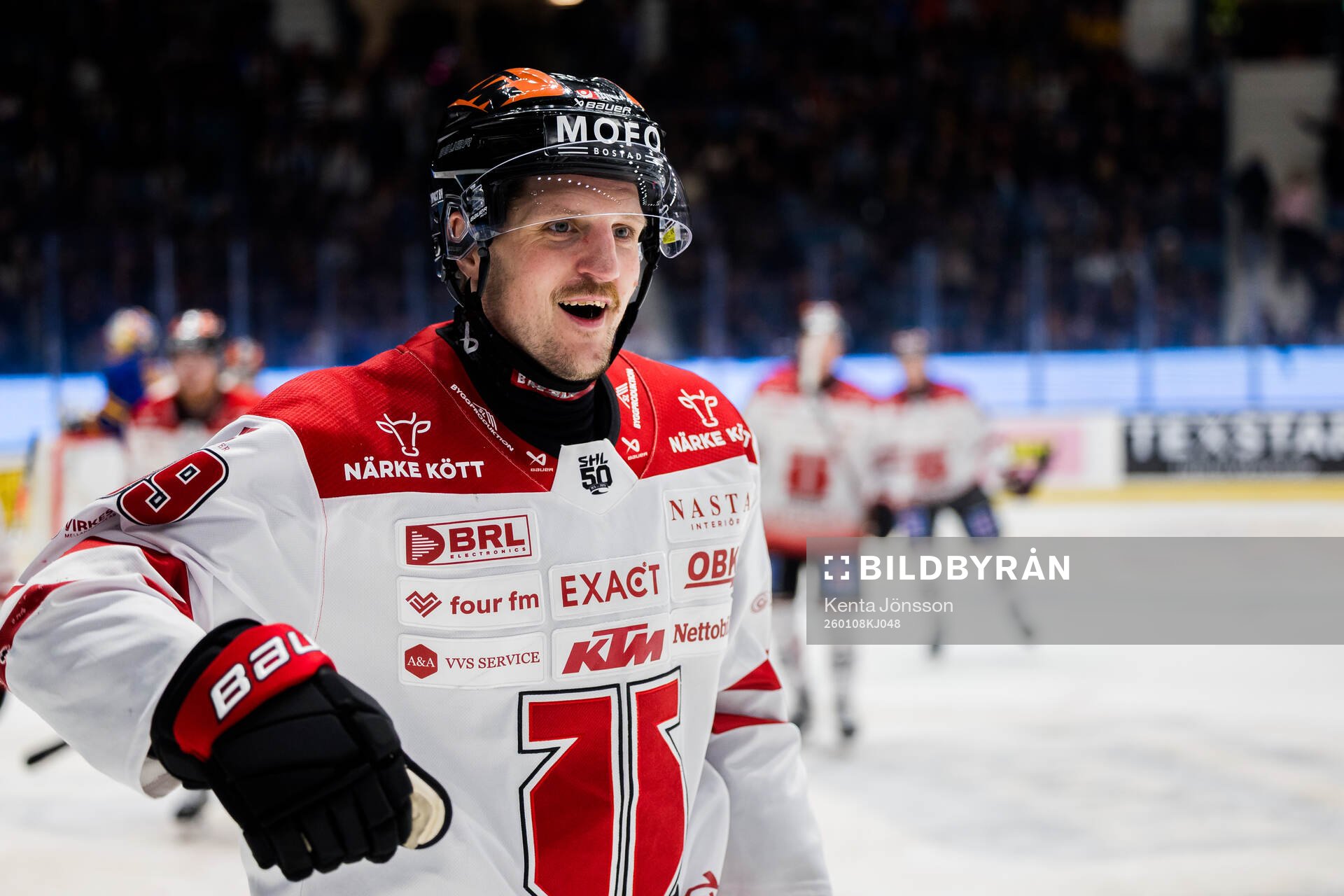 Örebros Patrik Karlkvist jublar