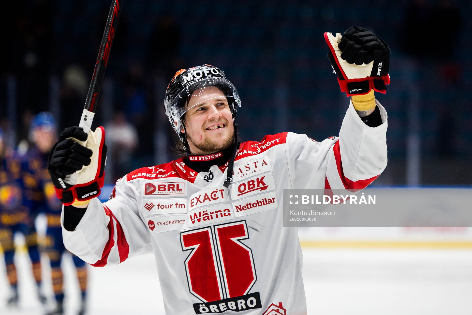 Örebros William Wikman jublar