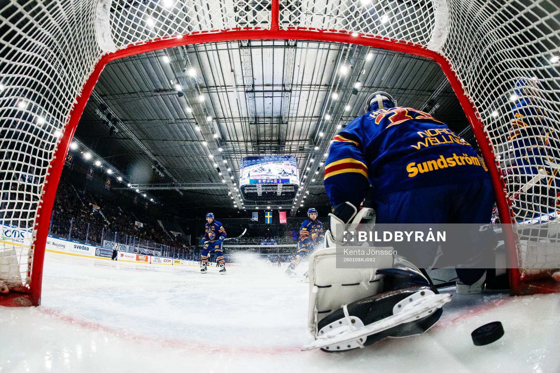 Örebros Egor Polin gör 0-2 bakom Djurgårdens målvakt