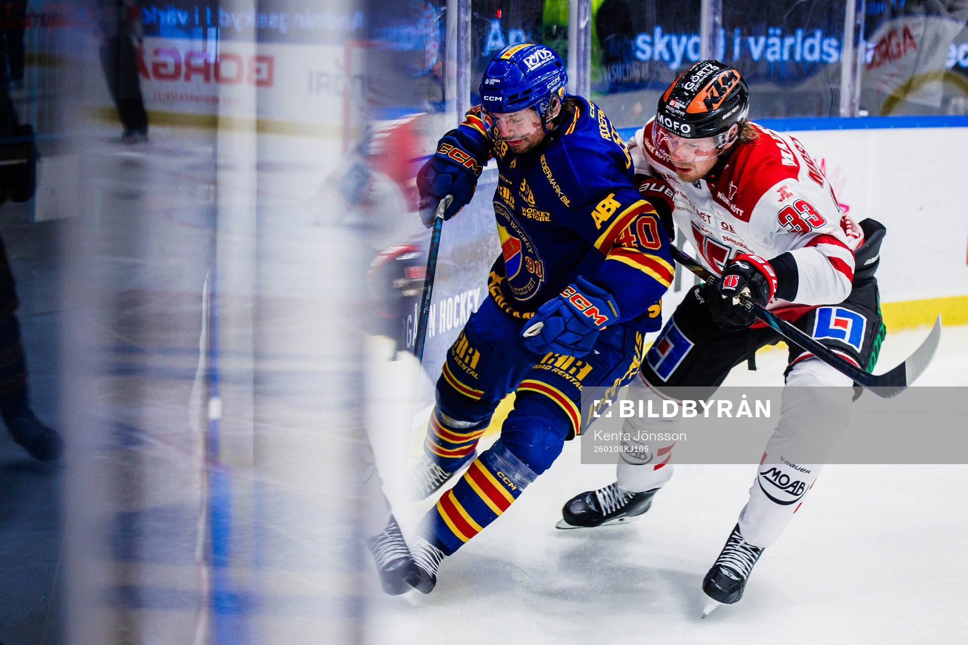 Djurgårdens Jacob Josefson och Örebros Christopher